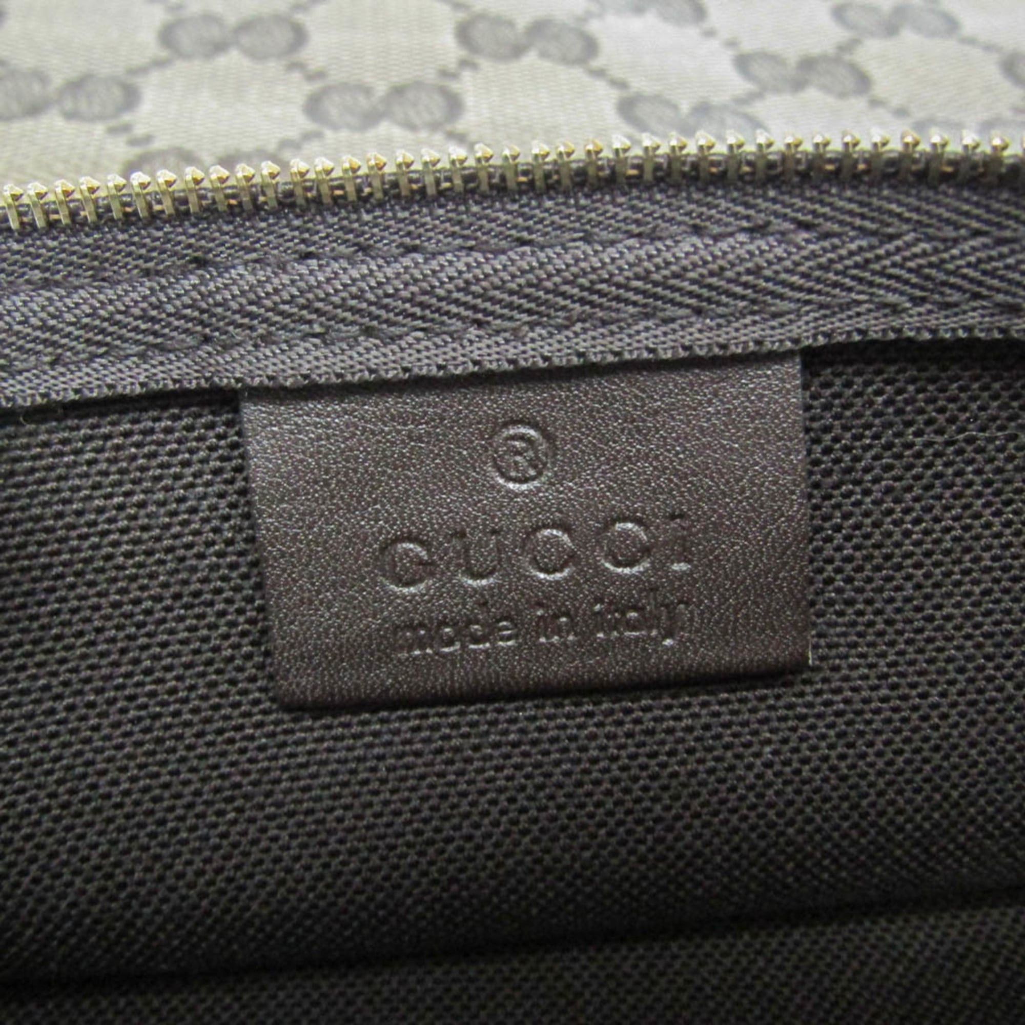 Gucci Gucci GG Crystal 203351 Women's GG Crystal Chain/Shoulder Wallet Beige Size ONE SIZE - 11 Thumbnail