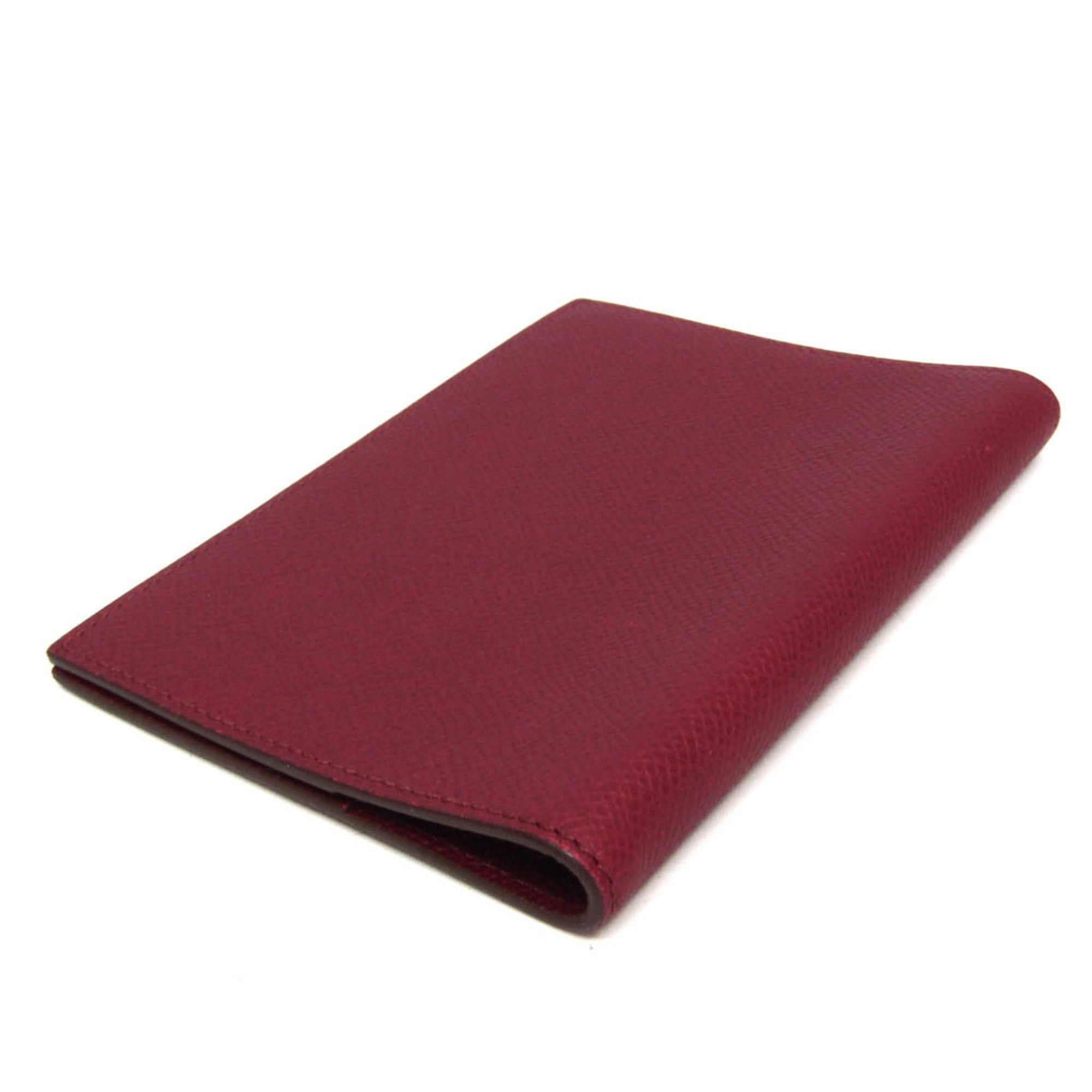 Hermes Hermes Compact Size Planner Cover Wine Agenda GM Size ONE SIZE - 2 Thumbnail