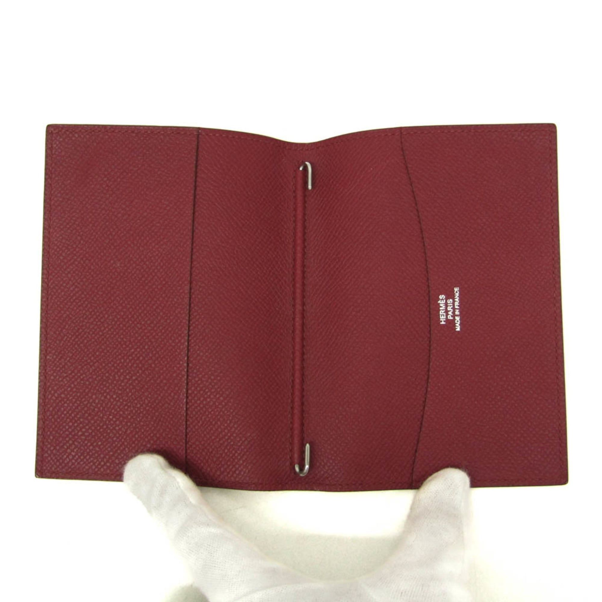 Hermes Hermes Compact Size Planner Cover Wine Agenda GM Size ONE SIZE - 3 Thumbnail