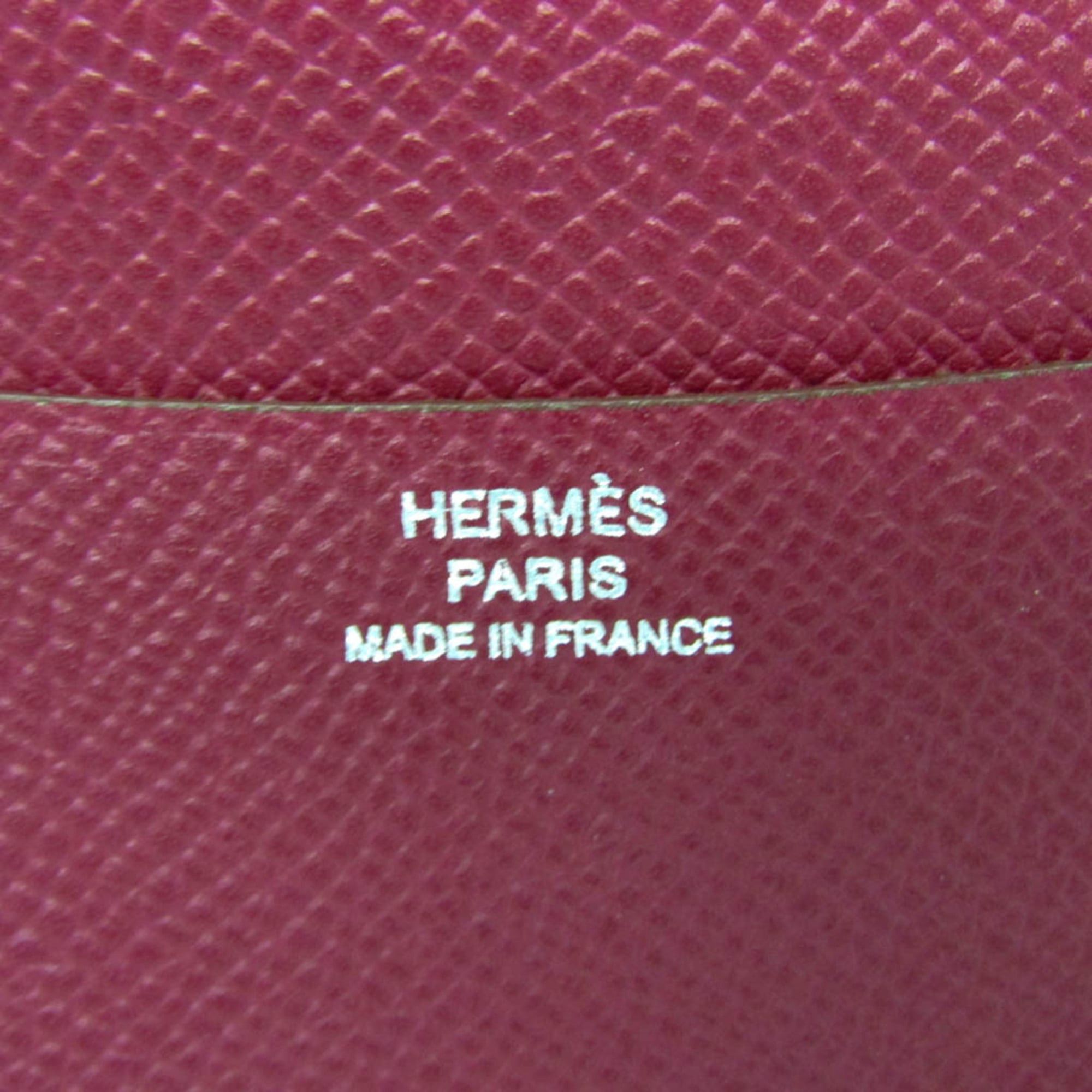 Hermes Hermes Compact Size Planner Cover Wine Agenda GM Size ONE SIZE - 12 Thumbnail