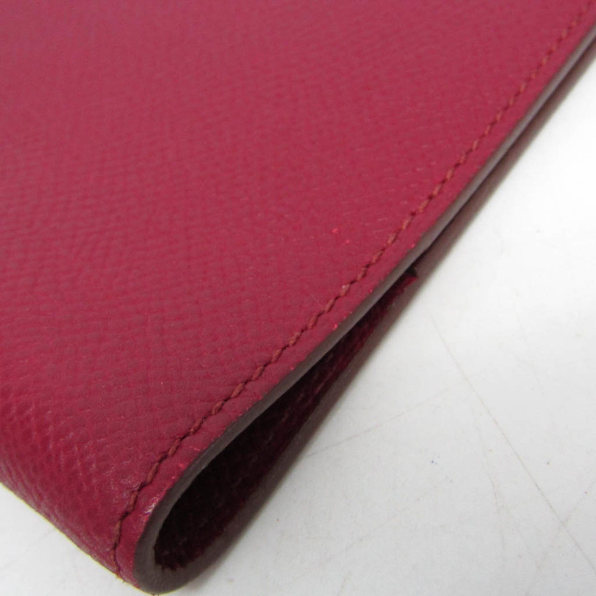 Hermes Hermes Compact Size Planner Cover Wine Agenda GM Size ONE SIZE - 4 Thumbnail