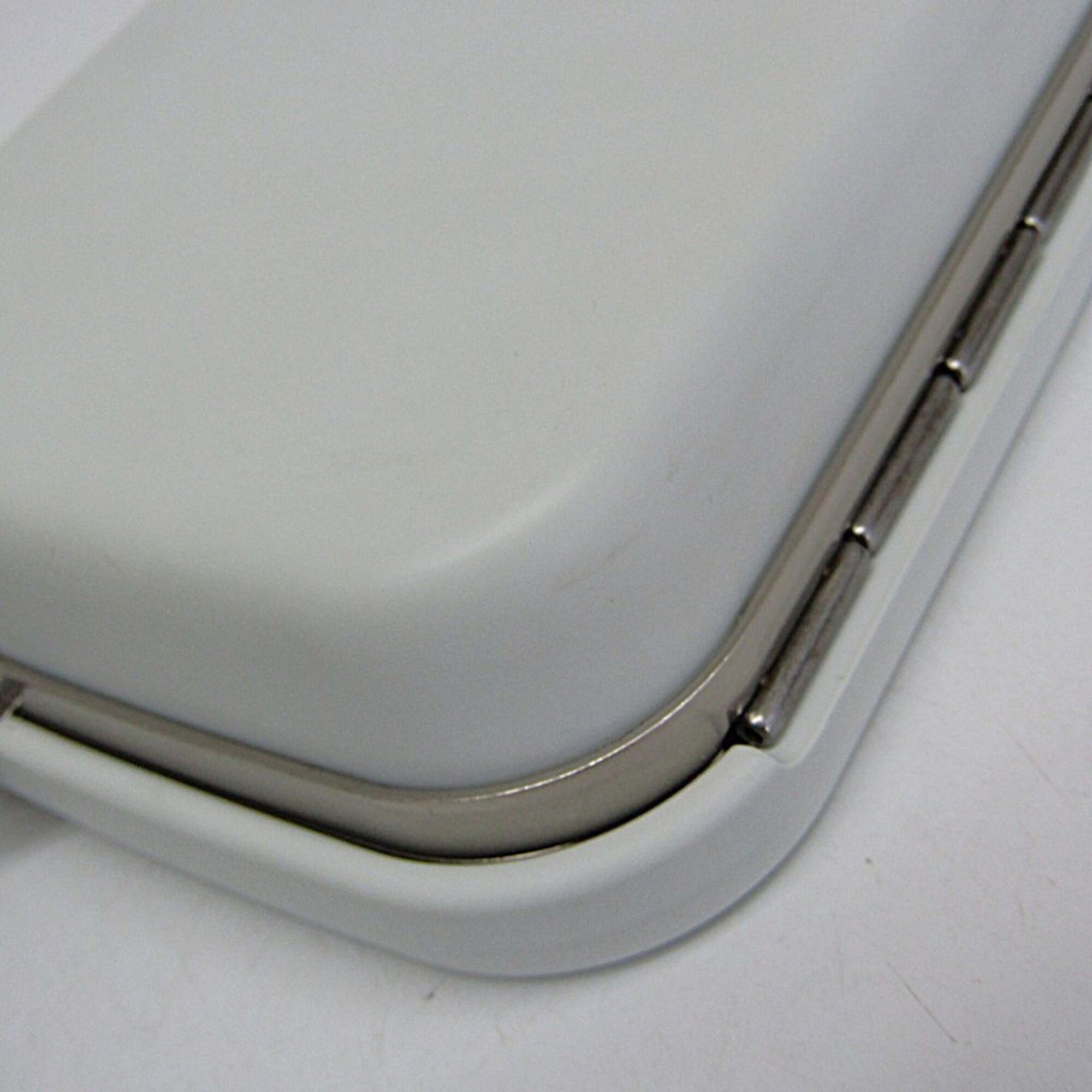 Balenciaga Balenciaga Lunchbox Mini Case 638324 Women's Plastic,Leather Shoulder Bag White Size ONE SIZE - 7 Thumbnail
