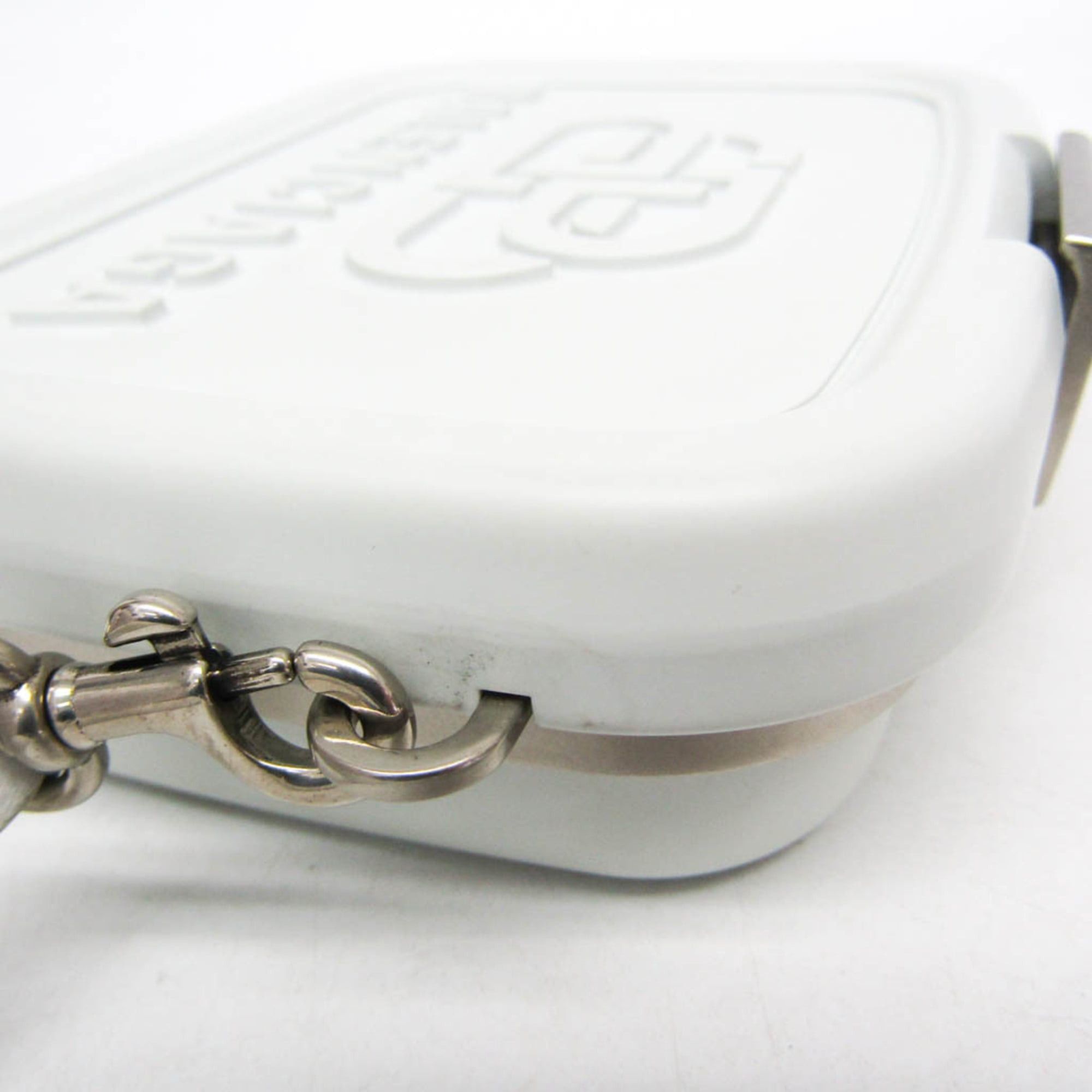 Balenciaga Balenciaga Lunchbox Mini Case 638324 Women's Plastic,Leather Shoulder Bag White Size ONE SIZE - 5 Thumbnail