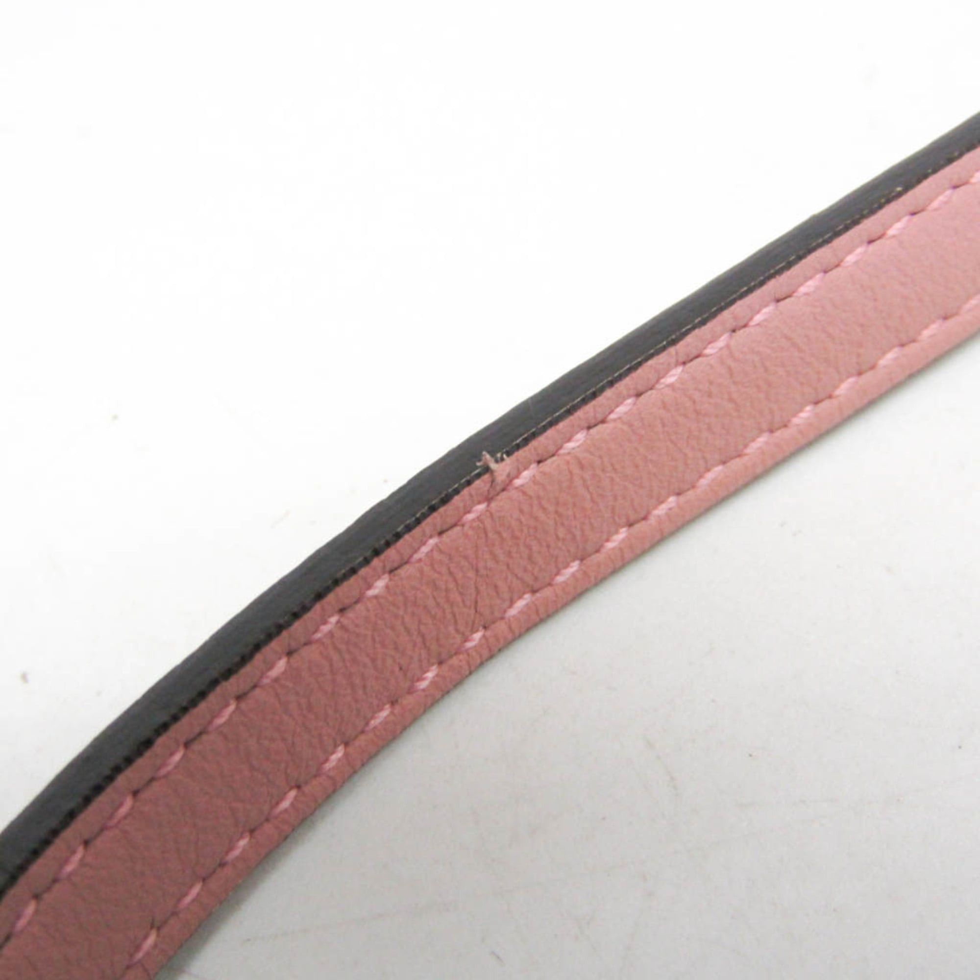 Gucci Gucci MicroGuccissima 466507 Women's Leather Chain/Shoulder Wallet Pink Size ONE SIZE - 15 Thumbnail