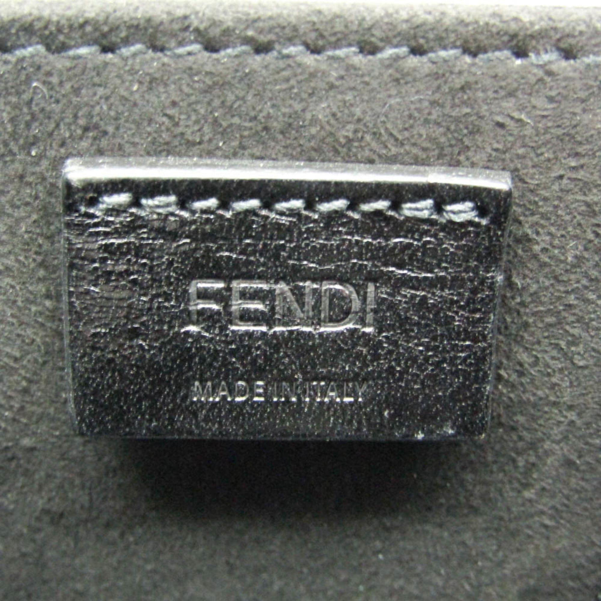Fendi Fendi Mini Box Keychain Charm 7AR894 Keyring (Black) Size ONE SIZE - 11 Thumbnail
