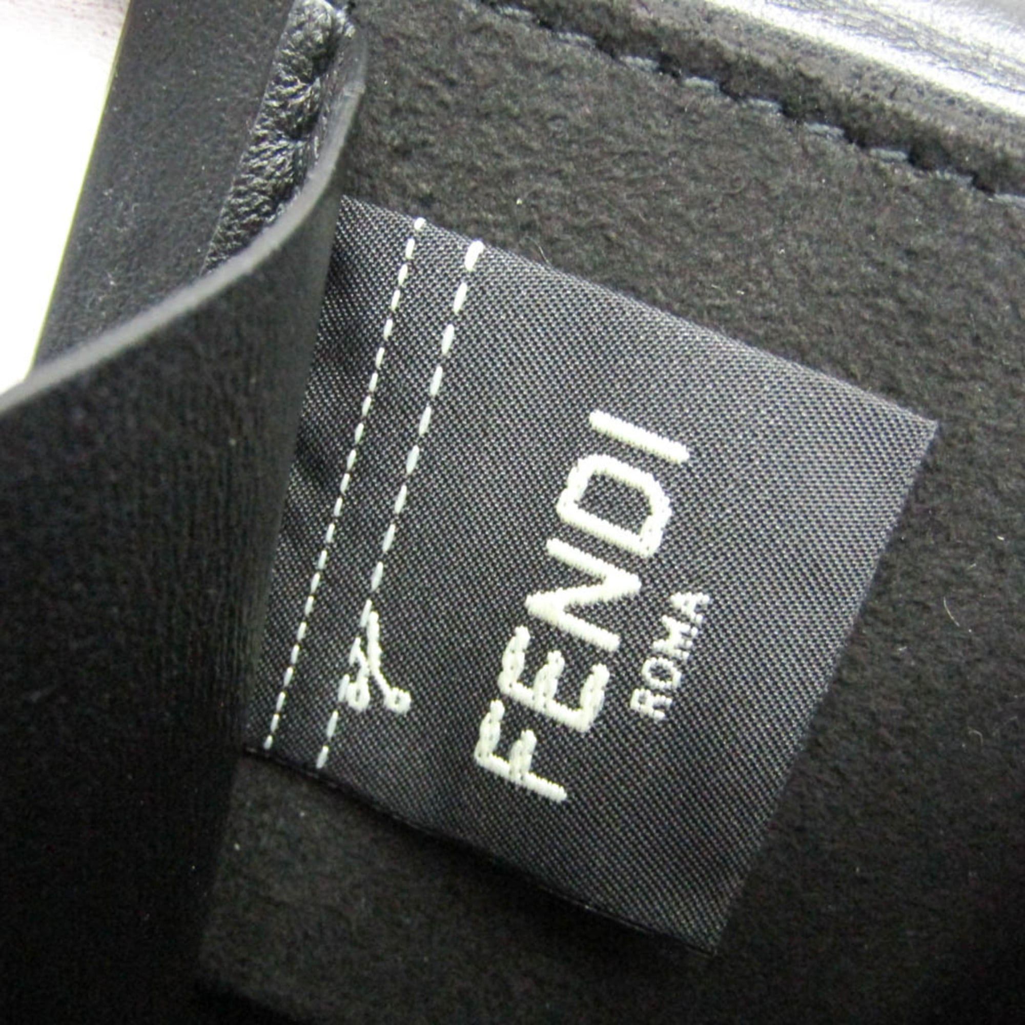 Fendi Fendi Mini Box Keychain Charm 7AR894 Keyring (Black) Size ONE SIZE - 13 Thumbnail