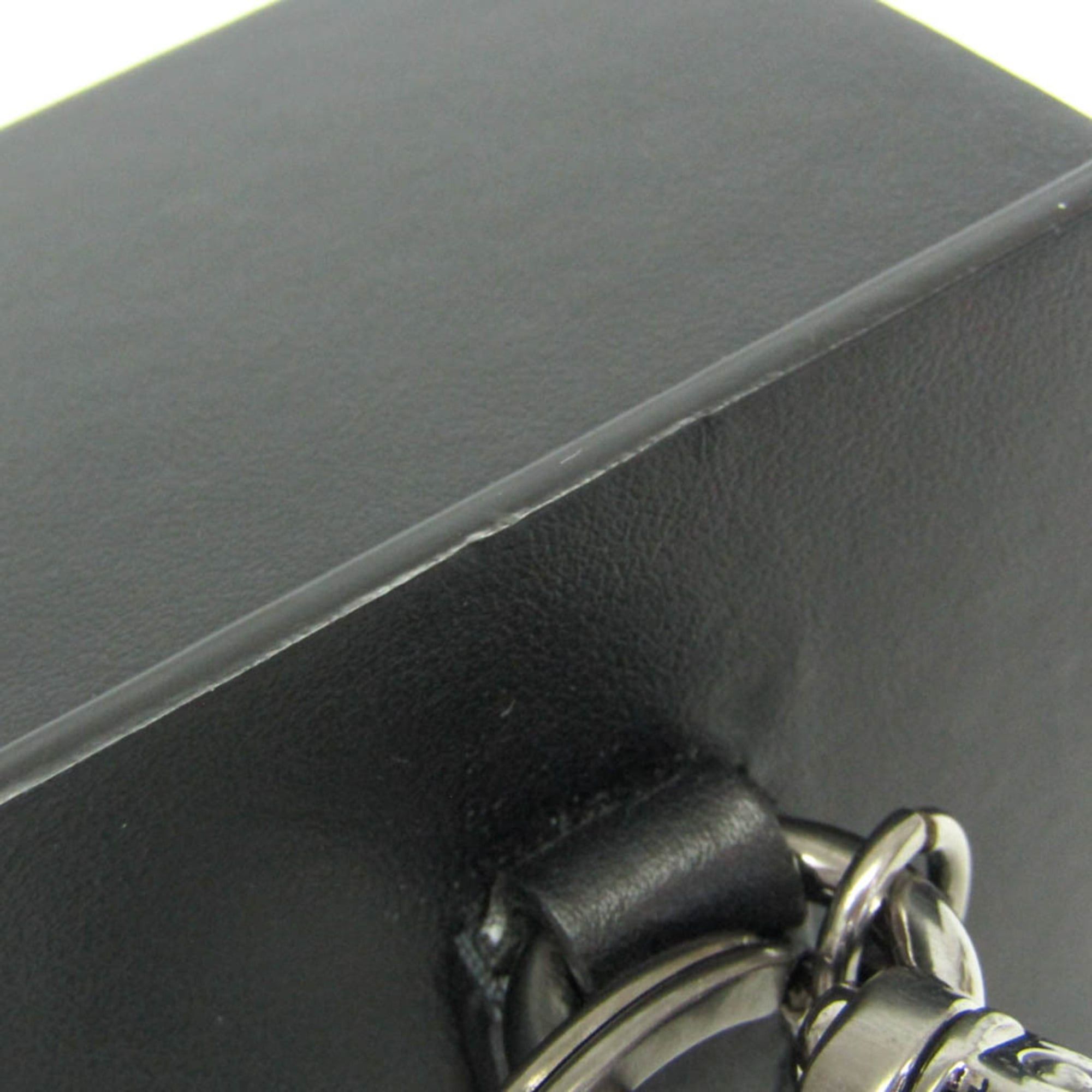 Fendi Fendi Mini Box Keychain Charm 7AR894 Keyring (Black) Size ONE SIZE - 10 Thumbnail