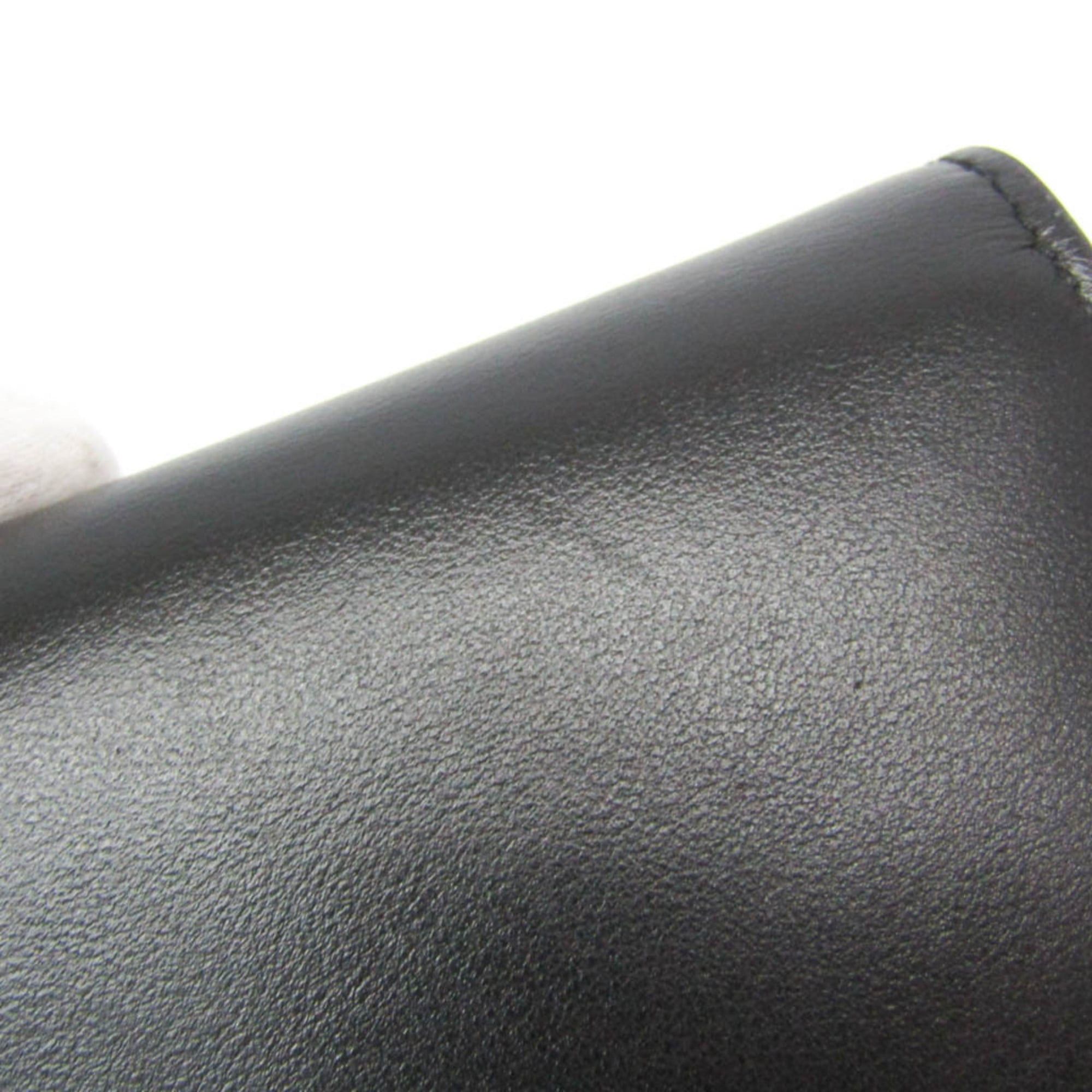 Salvatore Ferragamo Salvatore Ferragamo Compact Wallet IY-22 1087 Women's Leather Wallet (bi-fold) Black Size ONE SIZE - 14 Thumbnail