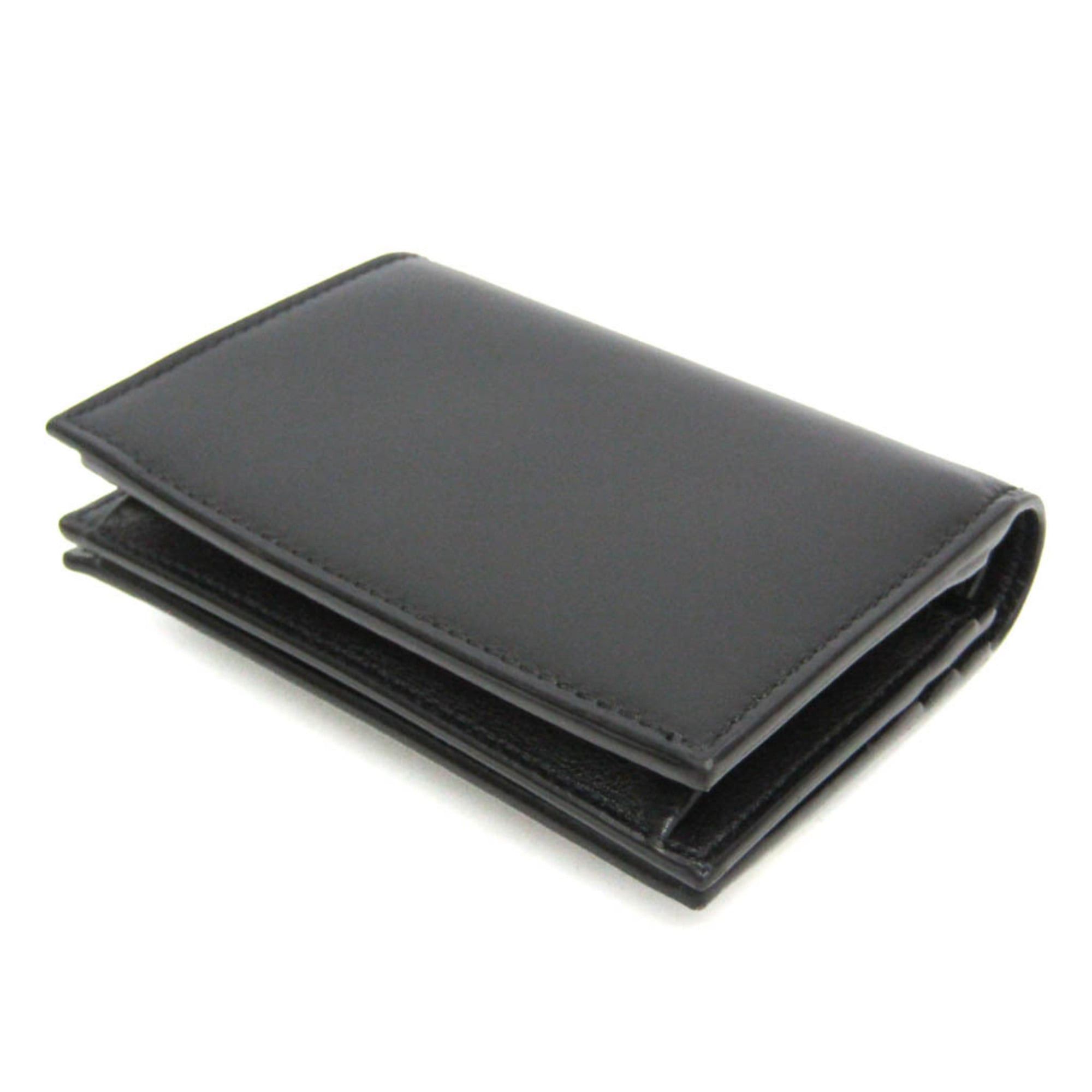 Salvatore Ferragamo Salvatore Ferragamo Compact Wallet IY-22 1087 Women's Leather Wallet (bi-fold) Black Size ONE SIZE - 3 Thumbnail