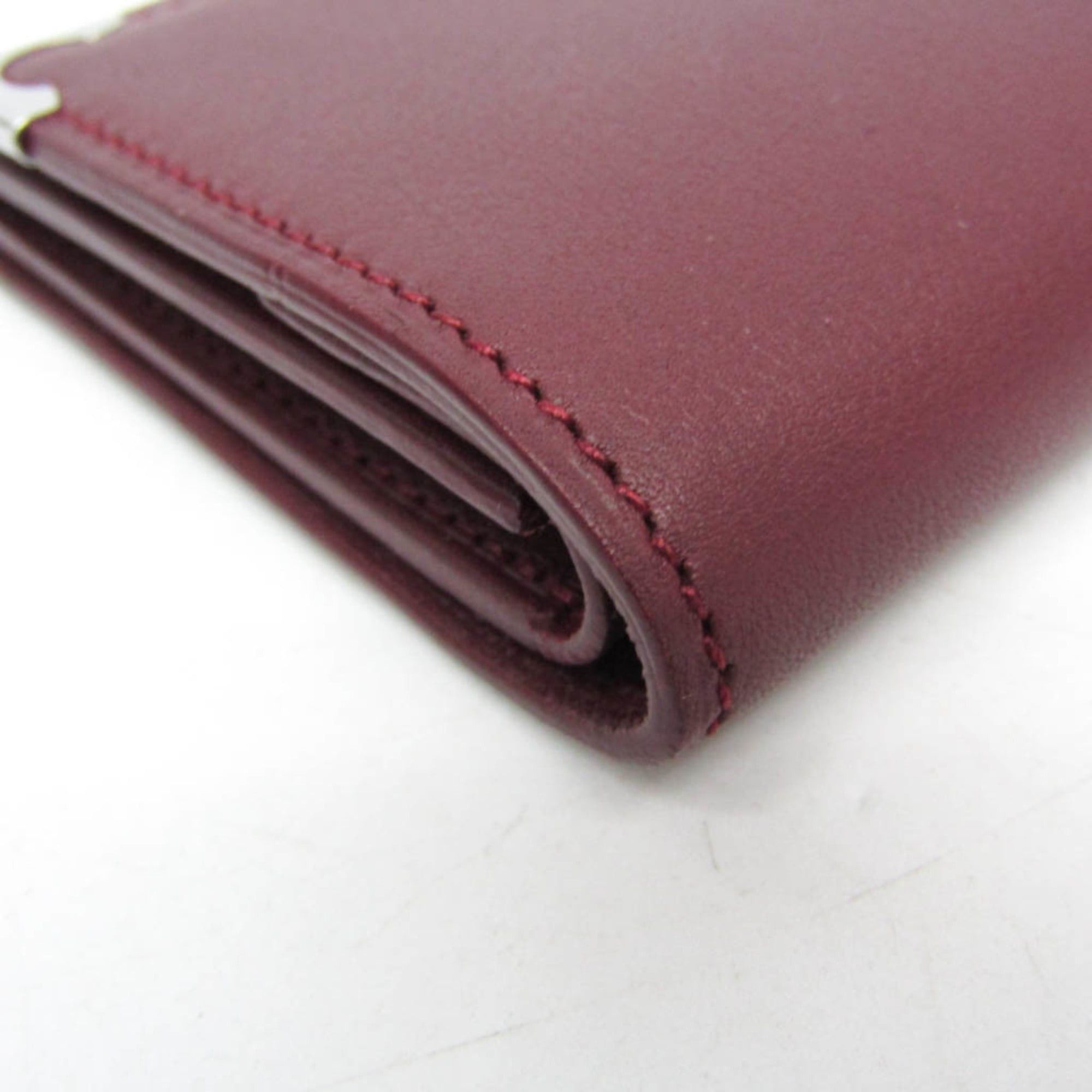Cartier Cartier Must Women,Men Leather Coin Purse/coin Case Bordeaux Size ONE SIZE - 7 Thumbnail