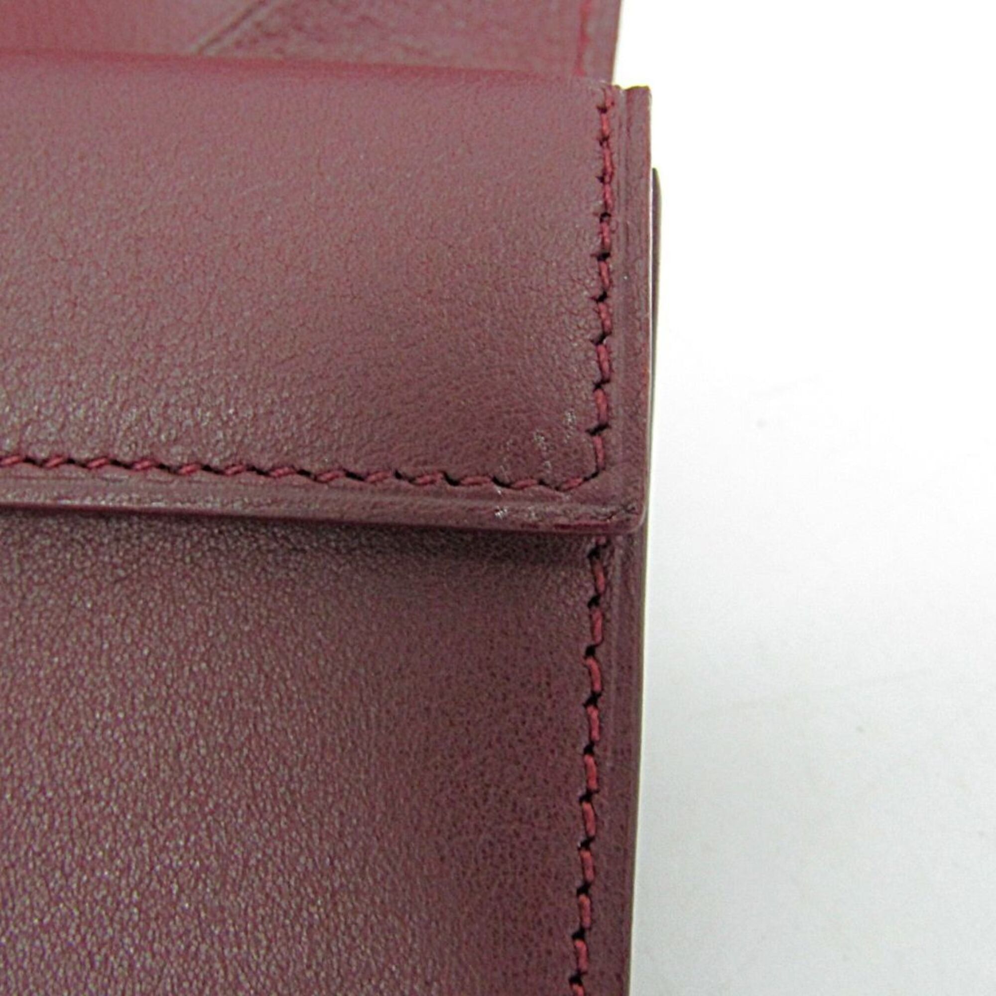 Cartier Cartier Must Women,Men Leather Coin Purse/coin Case Bordeaux Size ONE SIZE - 10 Thumbnail