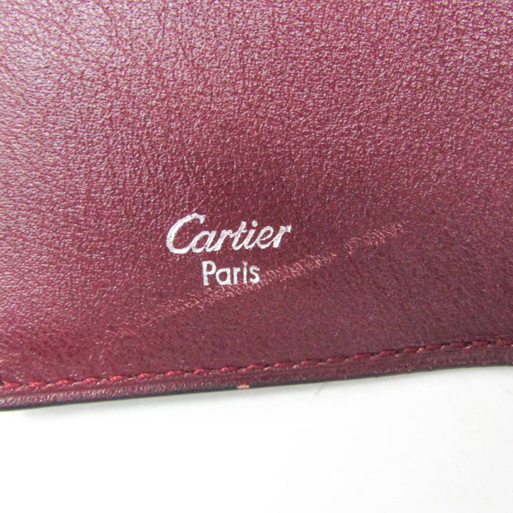Cartier Cartier Must Cabochon L3000579 Men,Women Leather Key Case Black Size ONE SIZE - 17 Thumbnail