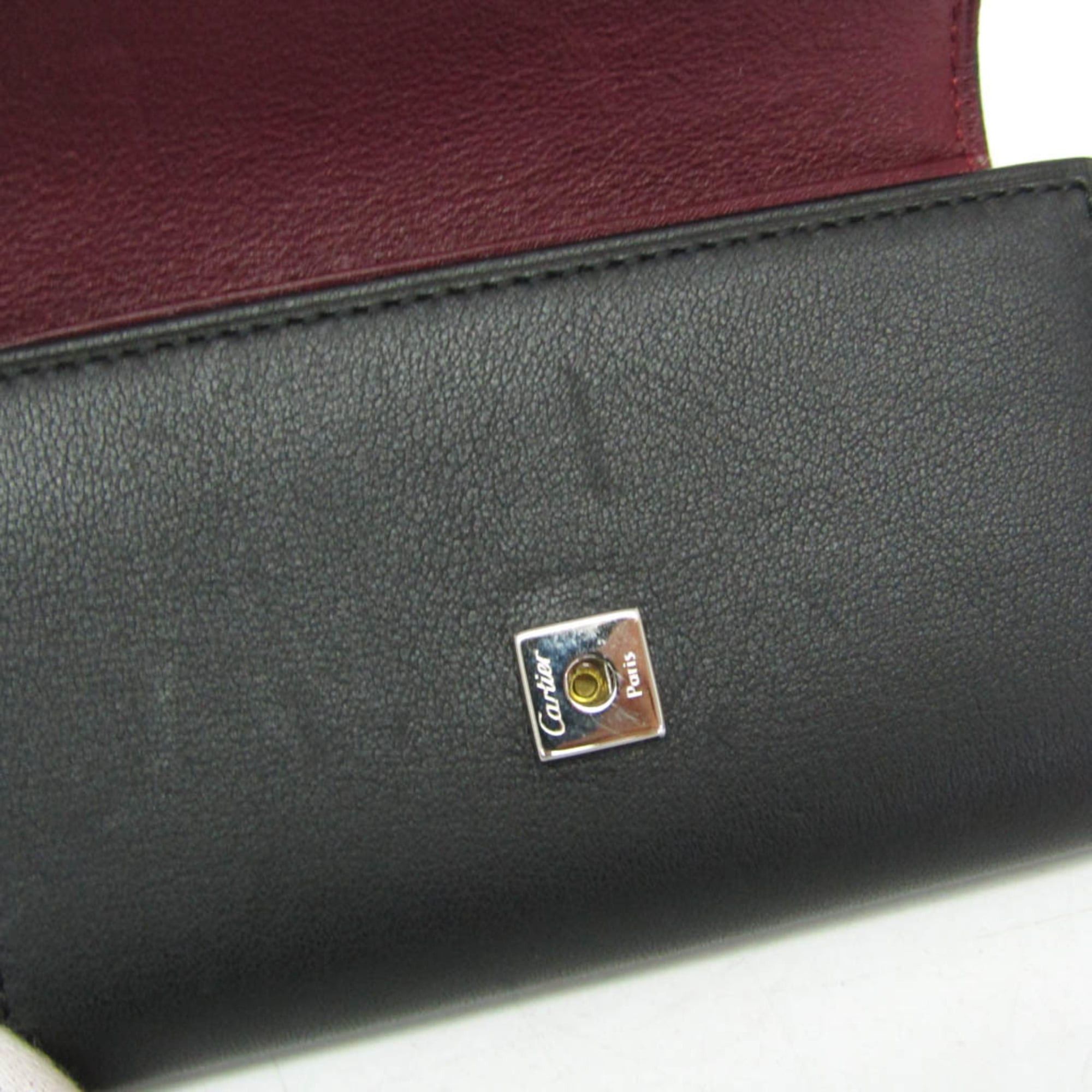 Cartier Cartier Must Cabochon L3000579 Men,Women Leather Key Case Black Size ONE SIZE - 11 Thumbnail