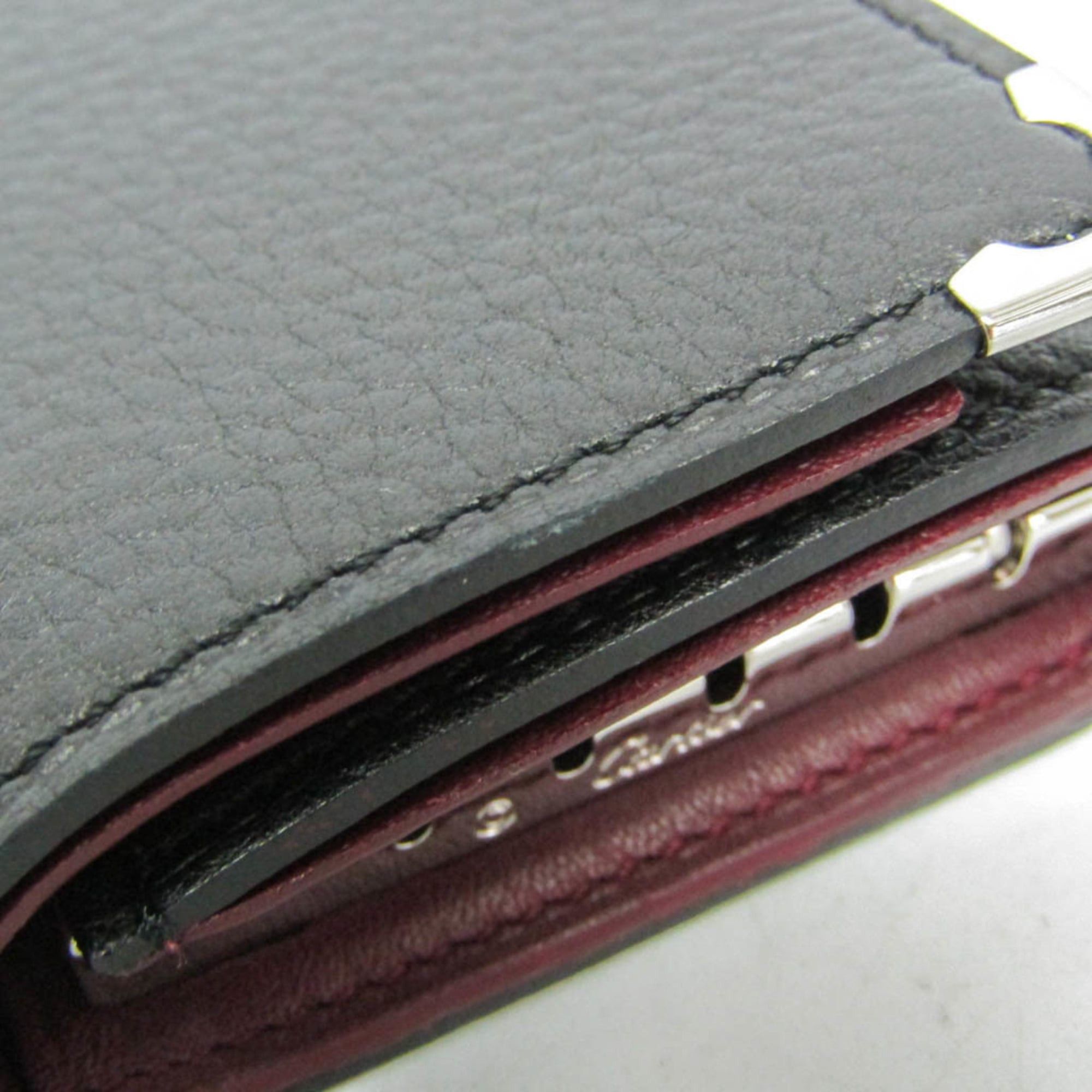Cartier Cartier Cabochon L3000579 Men,Women Leather Key Case Black Size ONE SIZE - 6 Thumbnail