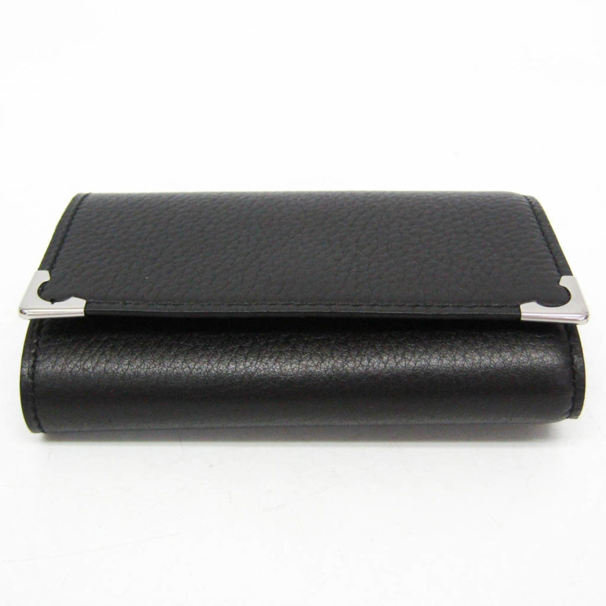 Cartier Cartier Cabochon L3000579 Men,Women Leather Key Case Black Size ONE SIZE - 7 Thumbnail