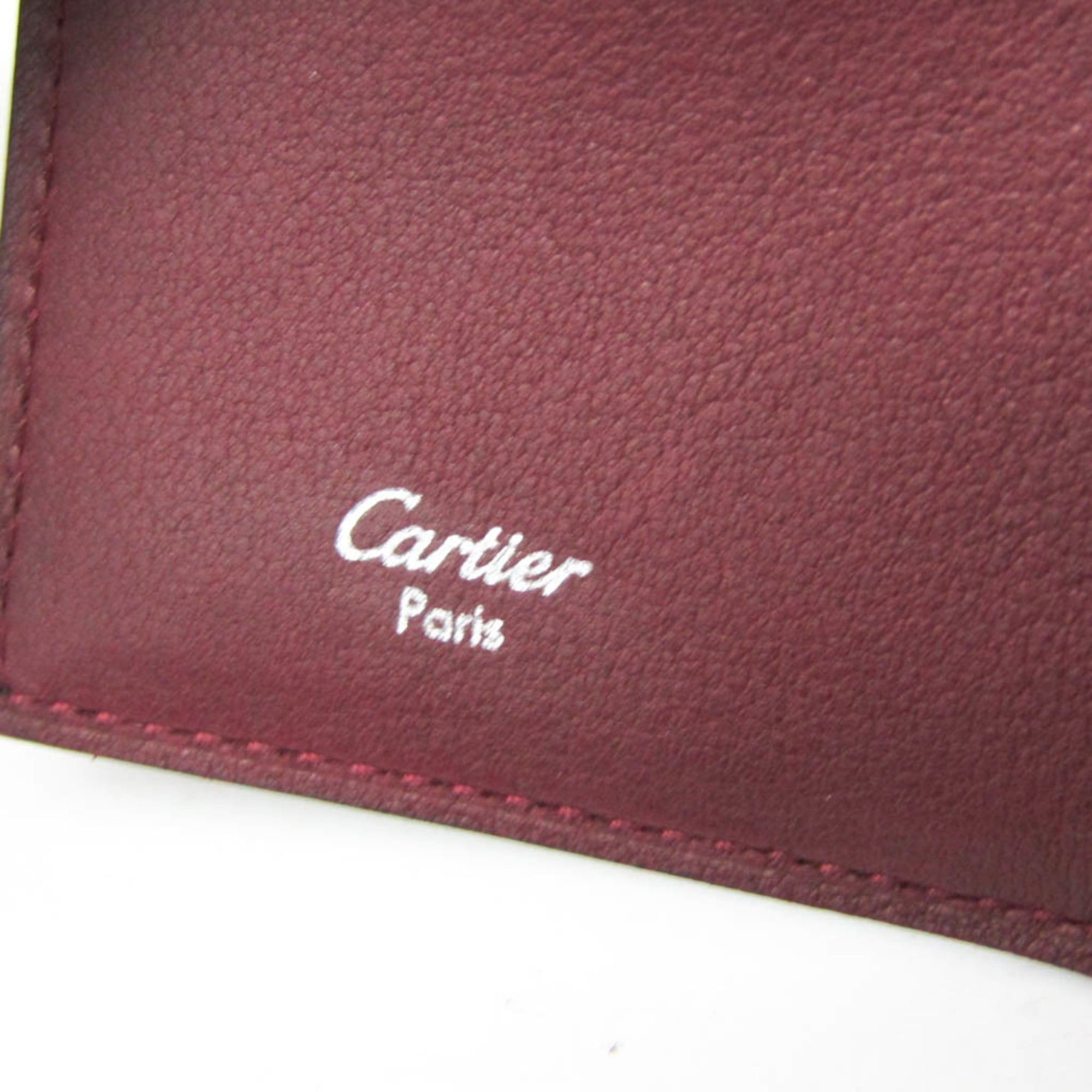 Cartier Cartier Cabochon L3000579 Men,Women Leather Key Case Black Size ONE SIZE - 13 Thumbnail