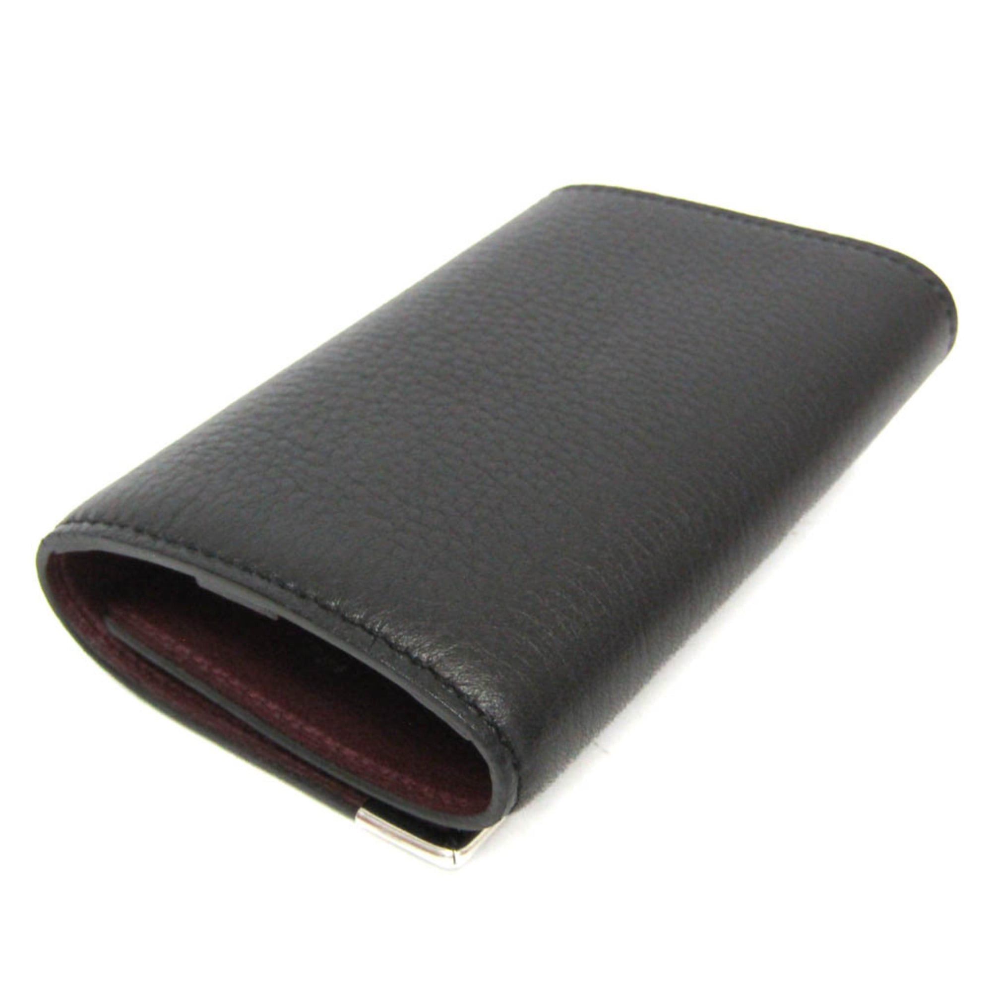 Cartier Cartier Cabochon L3000579 Men,Women Leather Key Case Black Size ONE SIZE - 3 Thumbnail