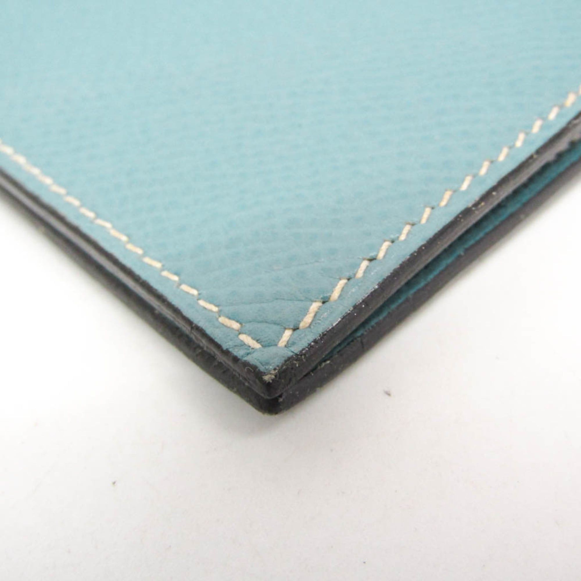 Hermes Hermes Agenda Pocket Size Planner Cover Blue Jean Vision Size ONE SIZE - 4 Thumbnail