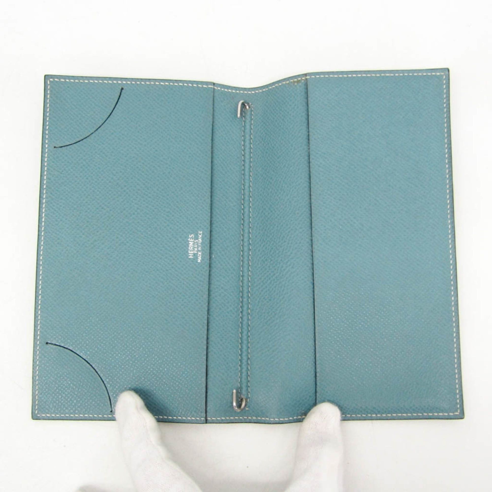 Hermes Hermes Agenda Pocket Size Planner Cover Blue Jean Vision Size ONE SIZE - 3 Thumbnail