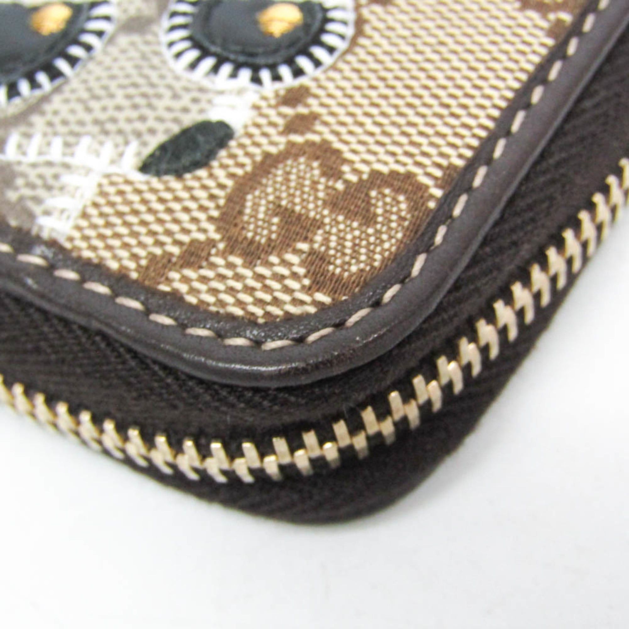 Gucci Gucci Compact Size Planner Cover Beige,Brown GG Canvas GUCCIOLI Chihuahua Bland 233152 Size ONE SIZE - 4 Thumbnail