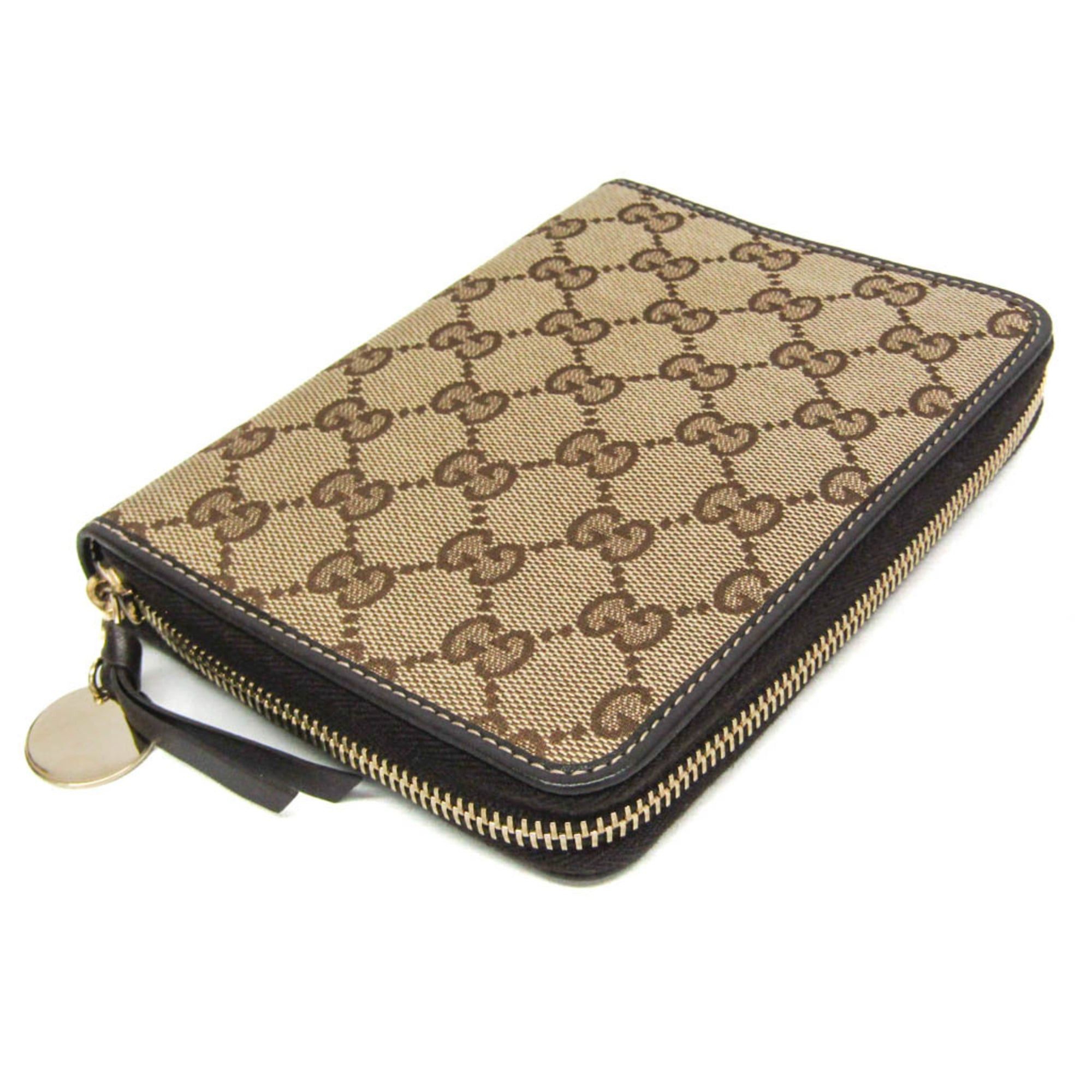 Gucci Gucci Compact Size Planner Cover Beige,Brown GG Canvas GUCCIOLI Chihuahua Bland 233152 Size ONE SIZE - 6 Thumbnail