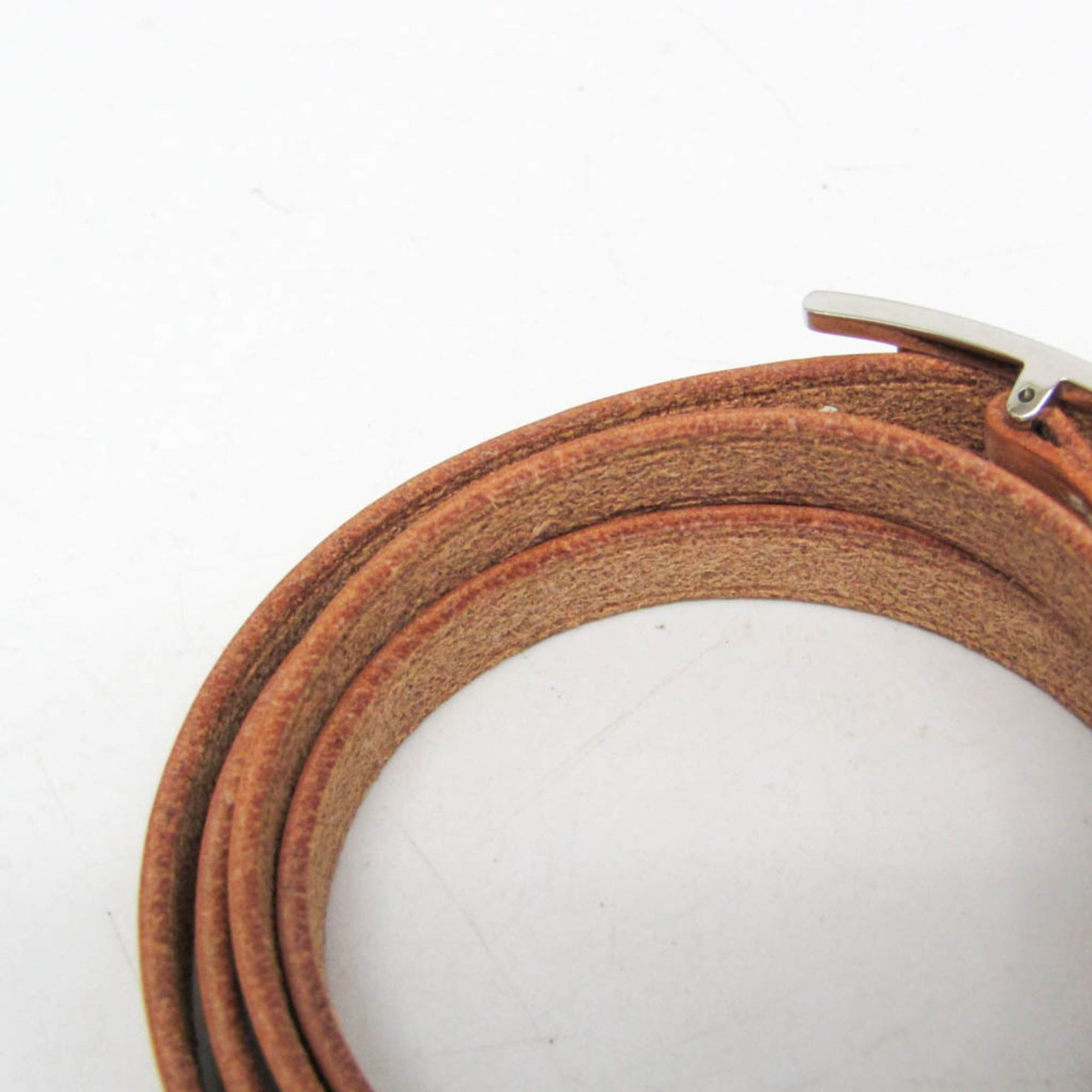 Hermes Hermes API III Long Leather Charm Bracelet Brown Size ONE SIZE - 7 Thumbnail