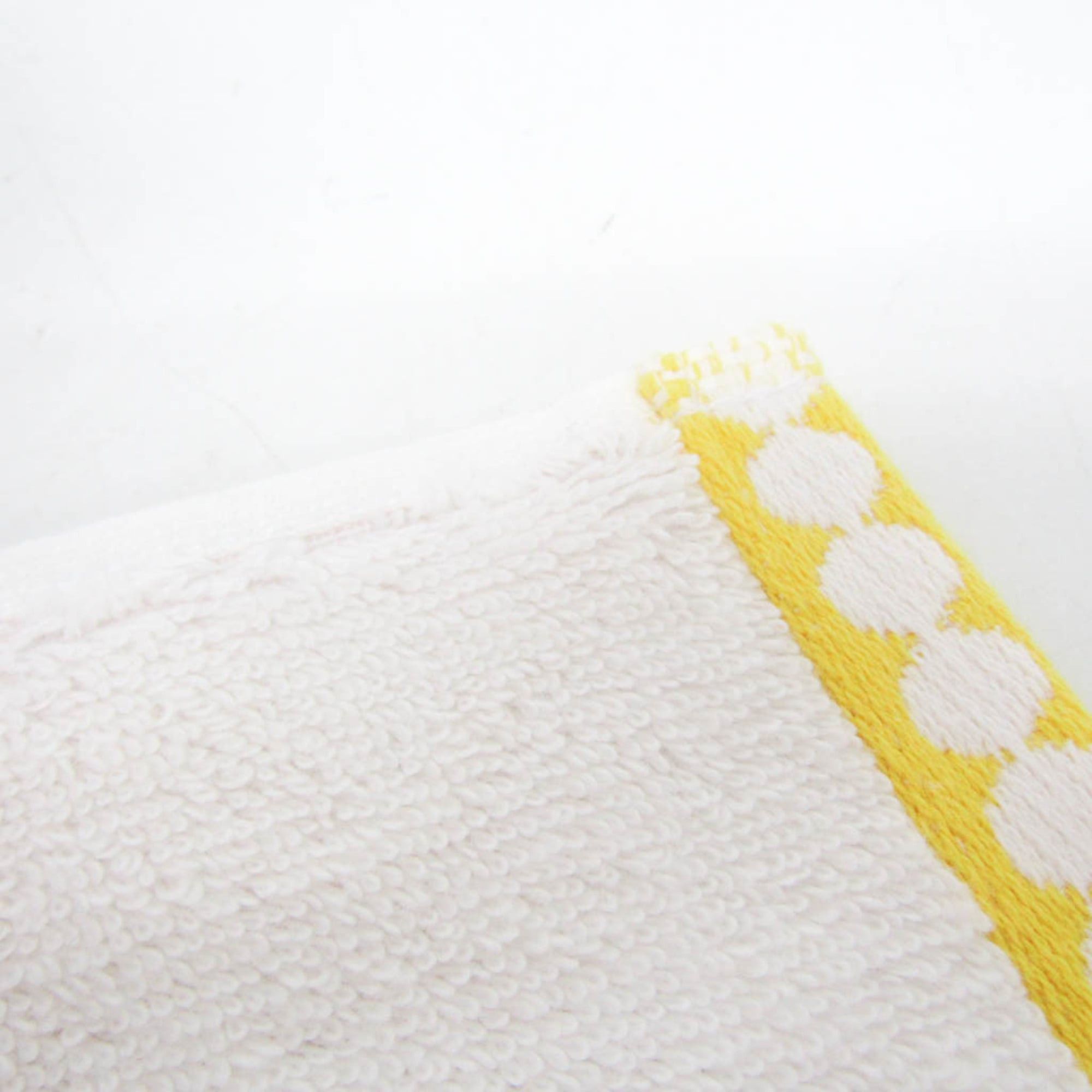 Hermes Hermes Hand Towel Light Pink,White Carré Towel Animaux Block H104778M 01 Size ONE SIZE - 4 Thumbnail