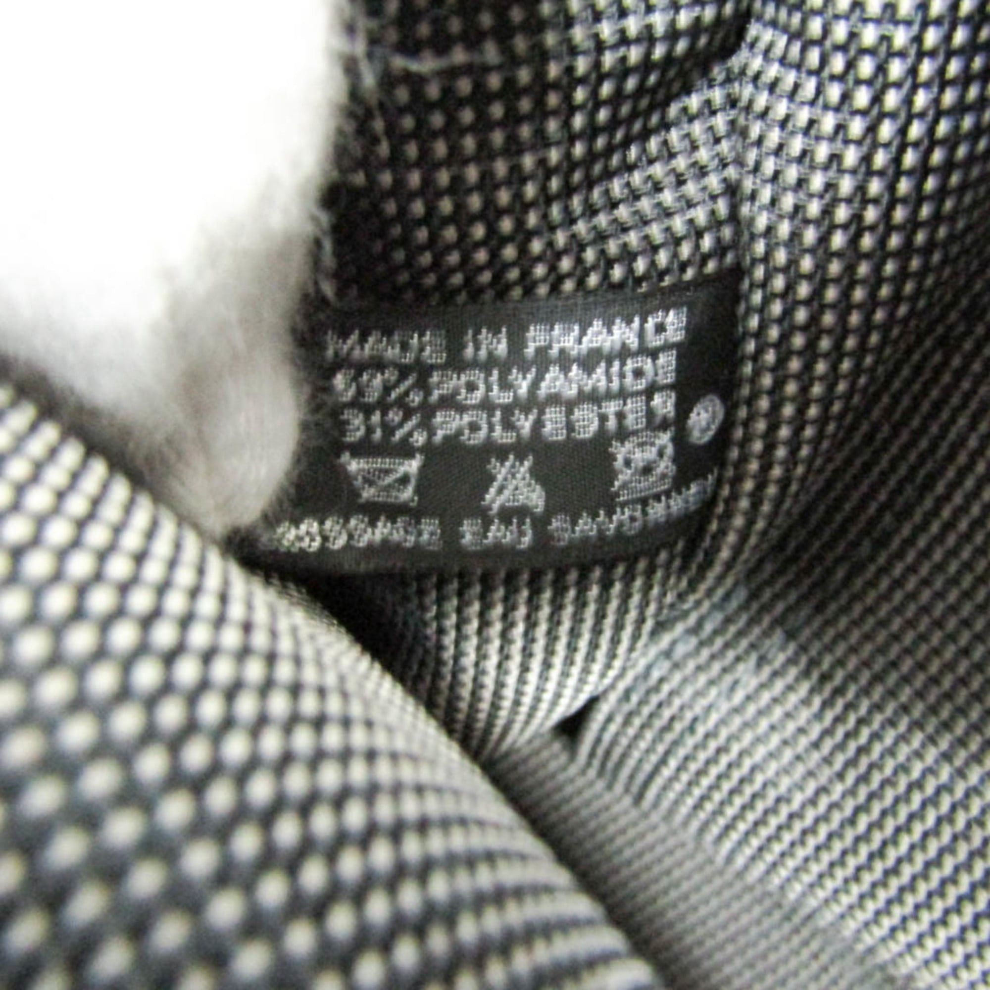 Hermes Hermes Her Line PM Women,Men Polyamide,Polyester Tote Bag Black,Gray Size ONE SIZE - 13 Thumbnail