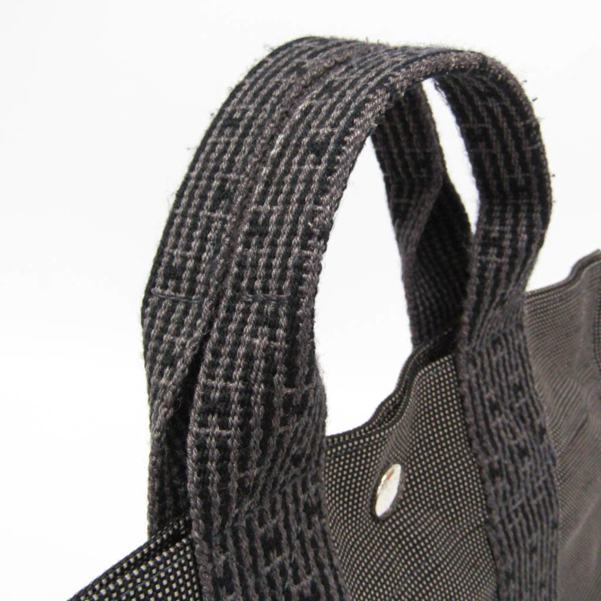 Hermes Hermes Her Line PM Women,Men Polyamide,Polyester Tote Bag Black,Gray Size ONE SIZE - 10 Thumbnail