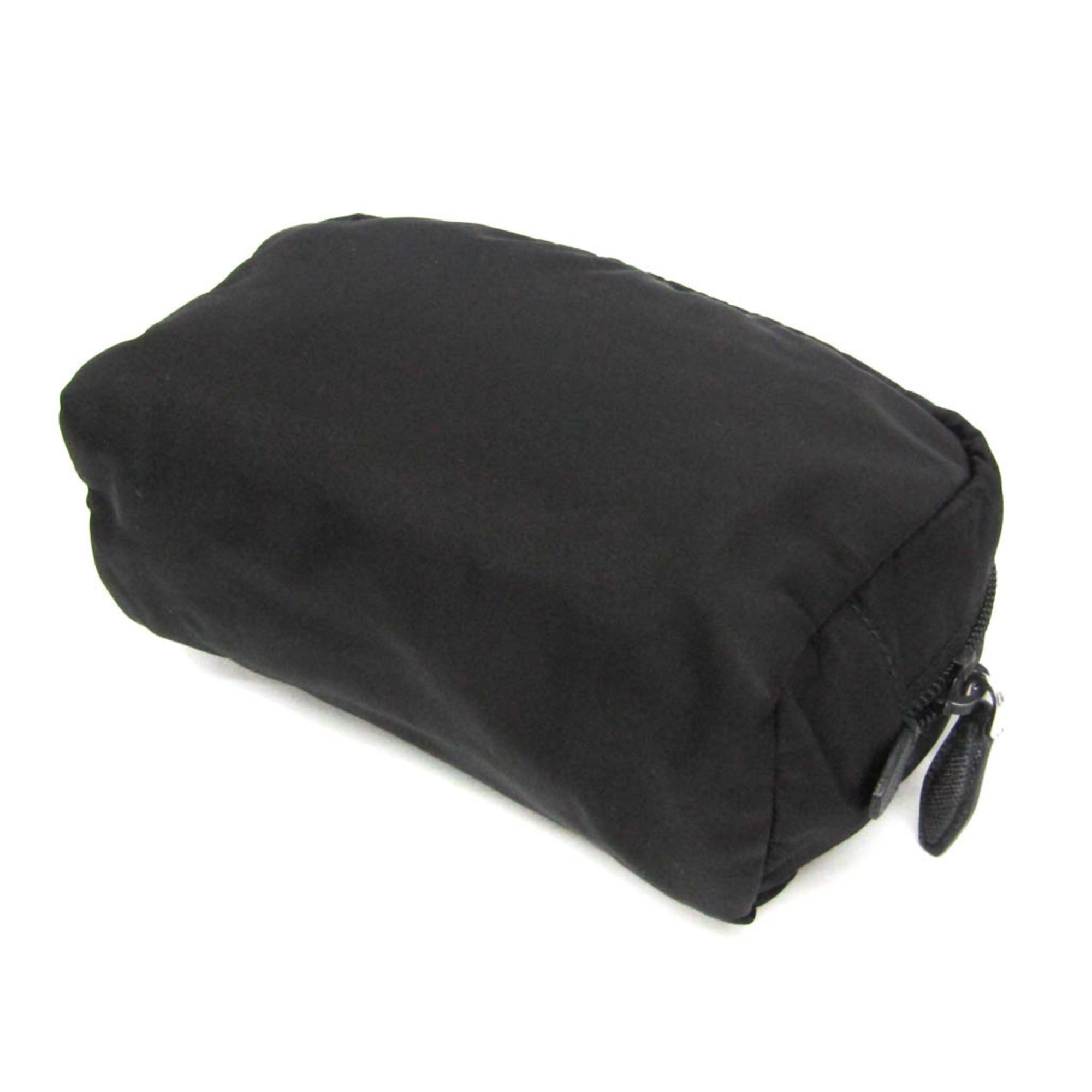 Prada Prada VELA 1NE393 Women's Leather Pouch Black Size ONE SIZE - 3 Thumbnail