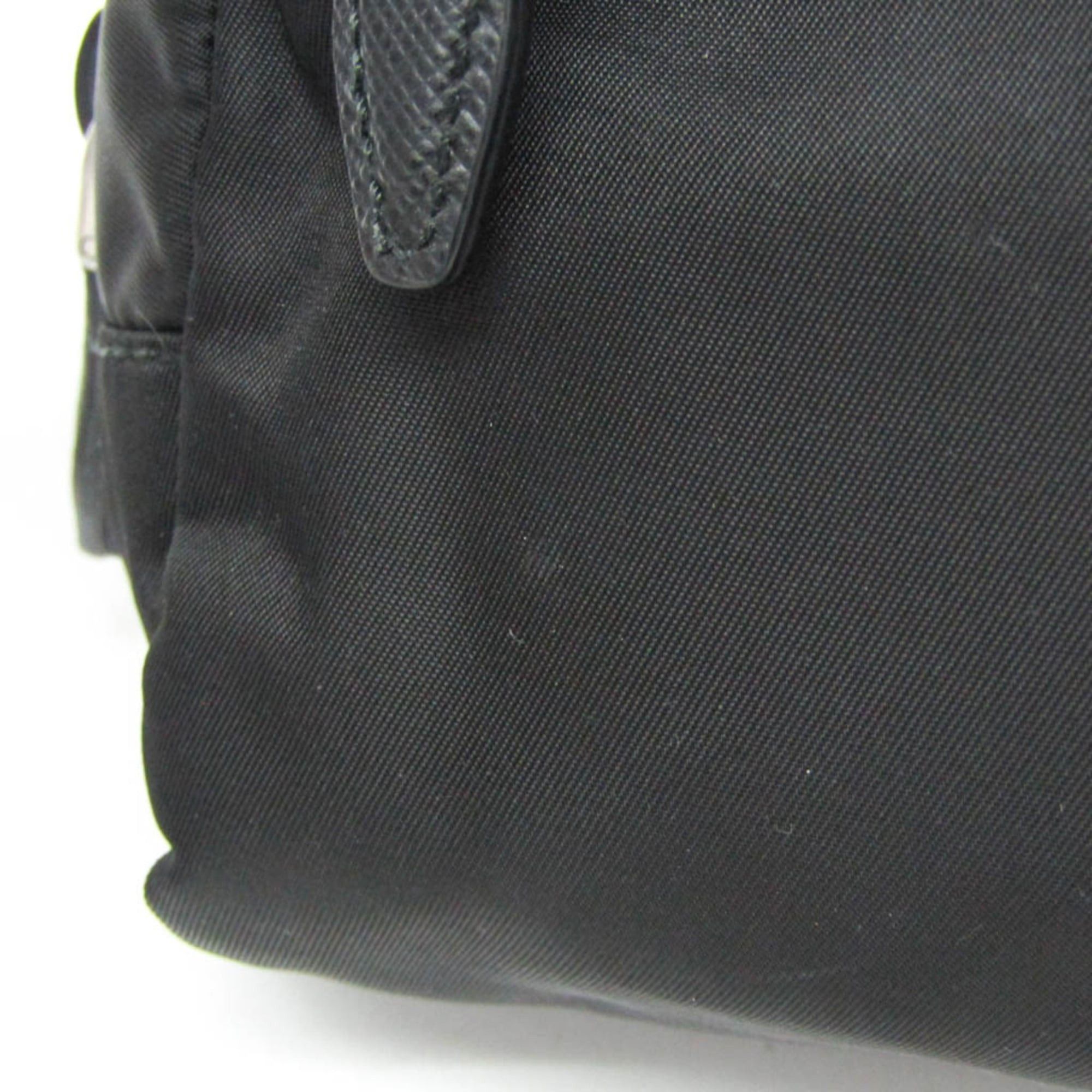 Prada Prada VELA 1NE393 Women's Leather Pouch Black Size ONE SIZE - 10 Thumbnail