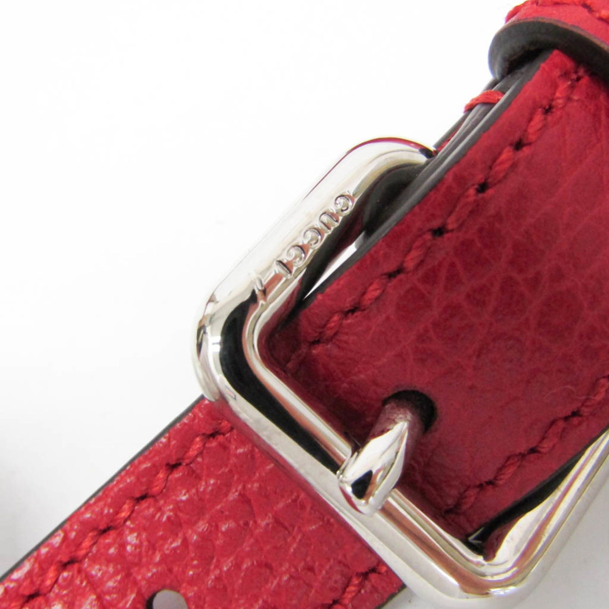 Gucci Gucci Bamboo 355772 Women's Leather Handbag,Shoulder Bag Red Color Size ONE SIZE - 13 Thumbnail