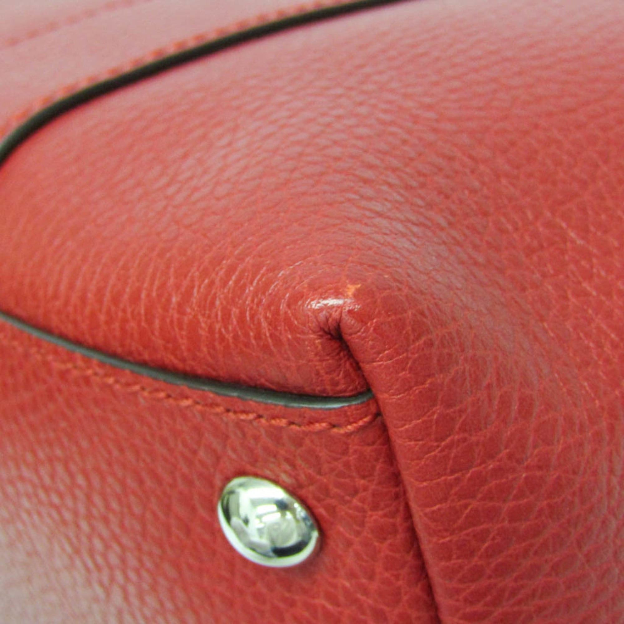 Gucci Gucci Bamboo 355772 Women's Leather Handbag,Shoulder Bag Red Color Size ONE SIZE - 6 Thumbnail