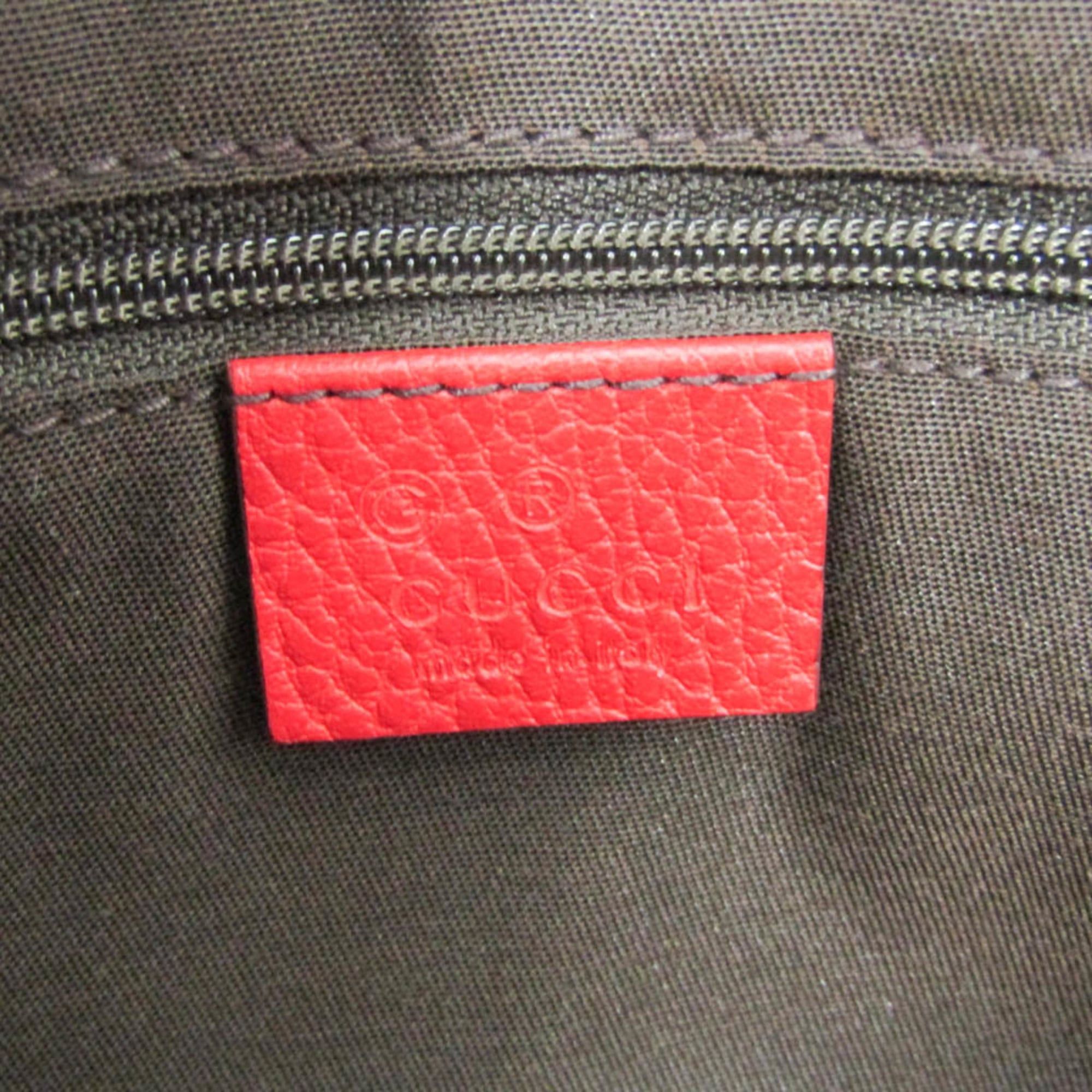 Gucci Gucci Bamboo 355772 Women's Leather Handbag,Shoulder Bag Red Color Size ONE SIZE - 16 Thumbnail