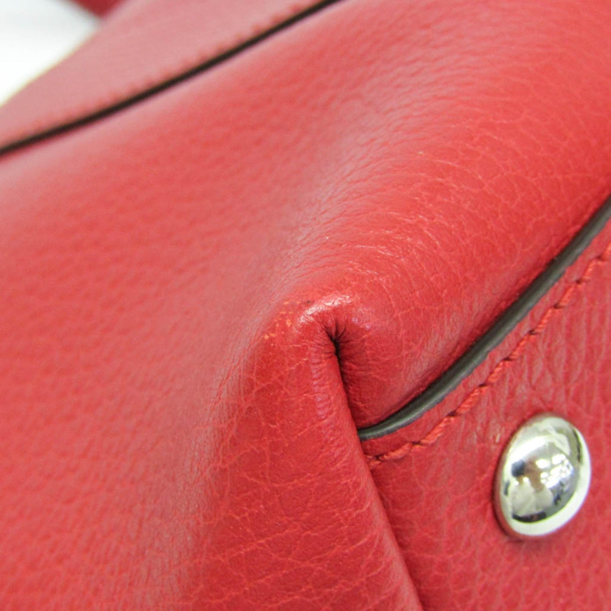 Gucci Gucci Bamboo 355772 Women's Leather Handbag,Shoulder Bag Red Color Size ONE SIZE - 7 Thumbnail