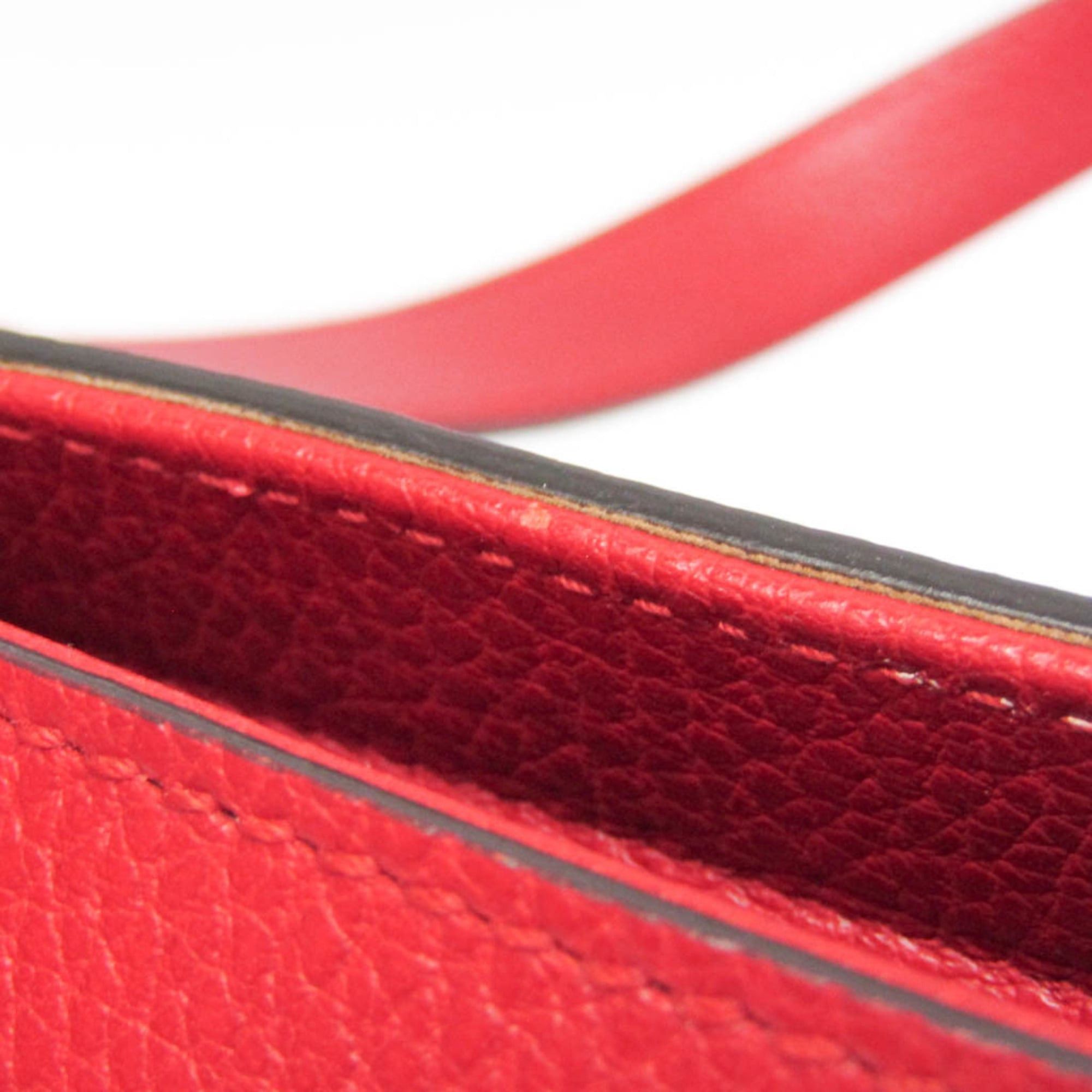 Gucci Gucci Bamboo 355772 Women's Leather Handbag,Shoulder Bag Red Color Size ONE SIZE - 9 Thumbnail