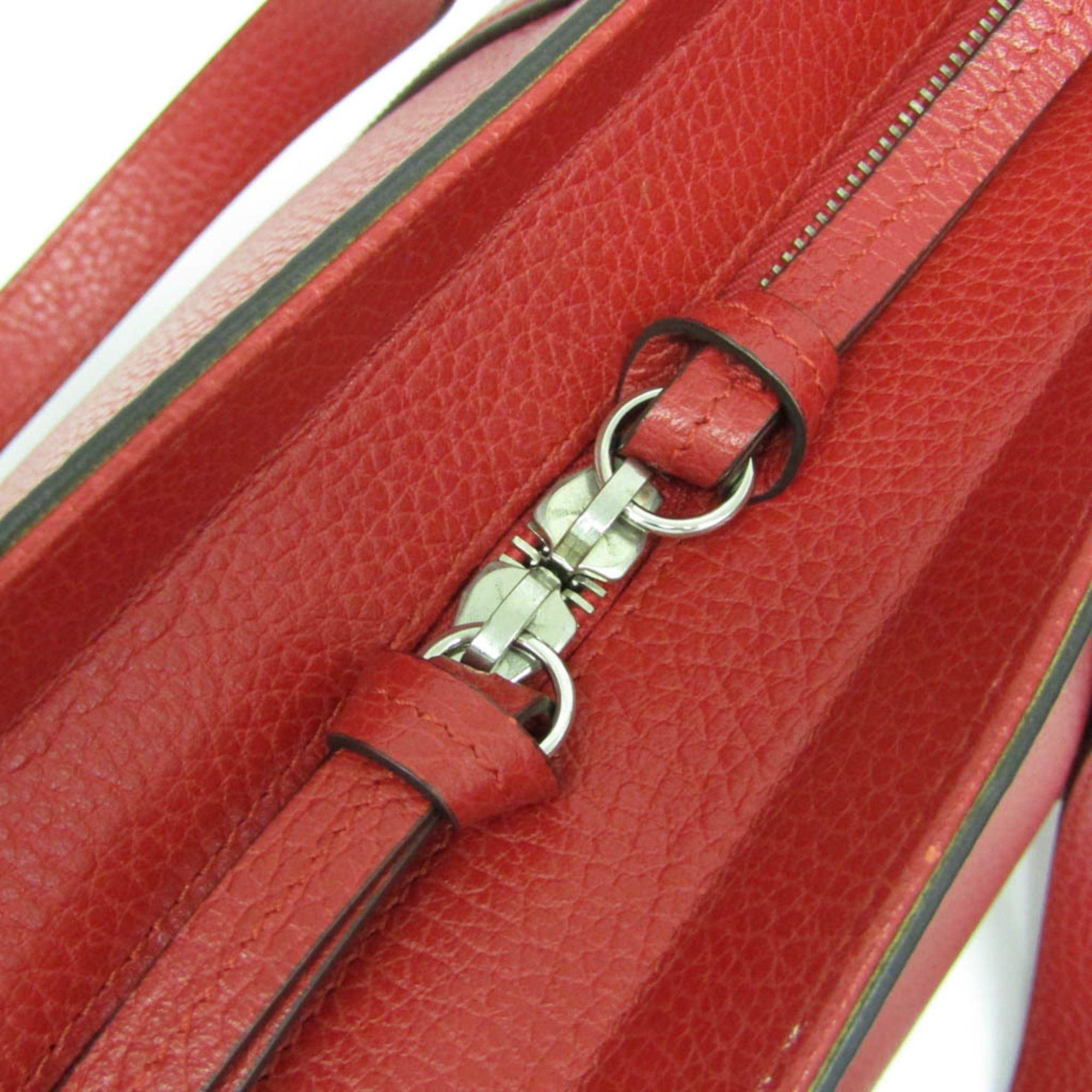 Gucci Gucci Bamboo 355772 Women's Leather Handbag,Shoulder Bag Red Color Size ONE SIZE - 15 Thumbnail
