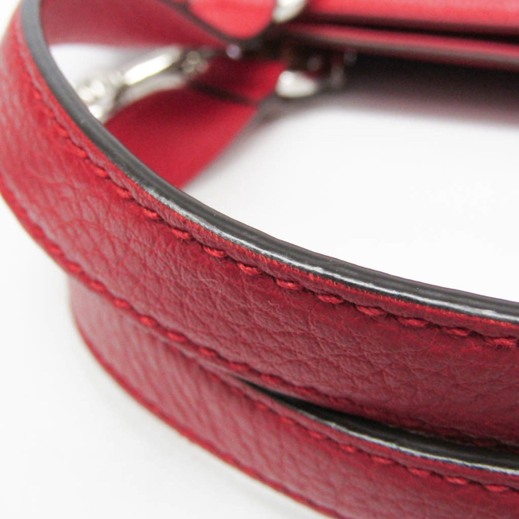 Gucci Gucci Bamboo 355772 Women's Leather Handbag,Shoulder Bag Red Color Size ONE SIZE - 11 Thumbnail