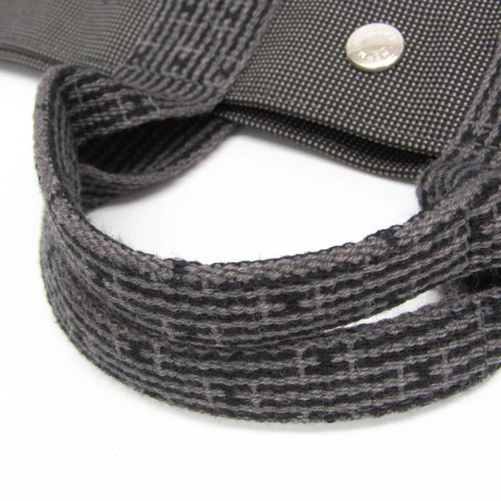 Hermes Hermes Her Line PM Women,Men Polyamide,Polyester Tote Bag Black,Gray Size ONE SIZE - 9 Thumbnail