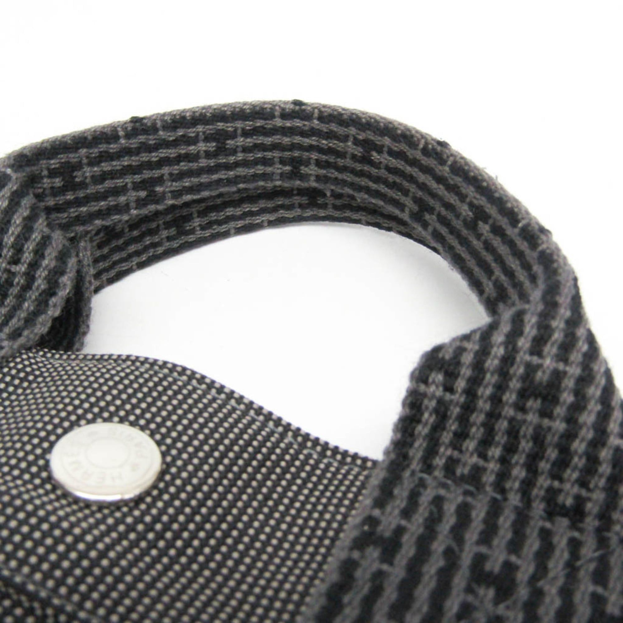 Hermes Hermes Her Line PM Women,Men Polyamide,Polyester Tote Bag Black,Gray Size ONE SIZE - 13 Thumbnail