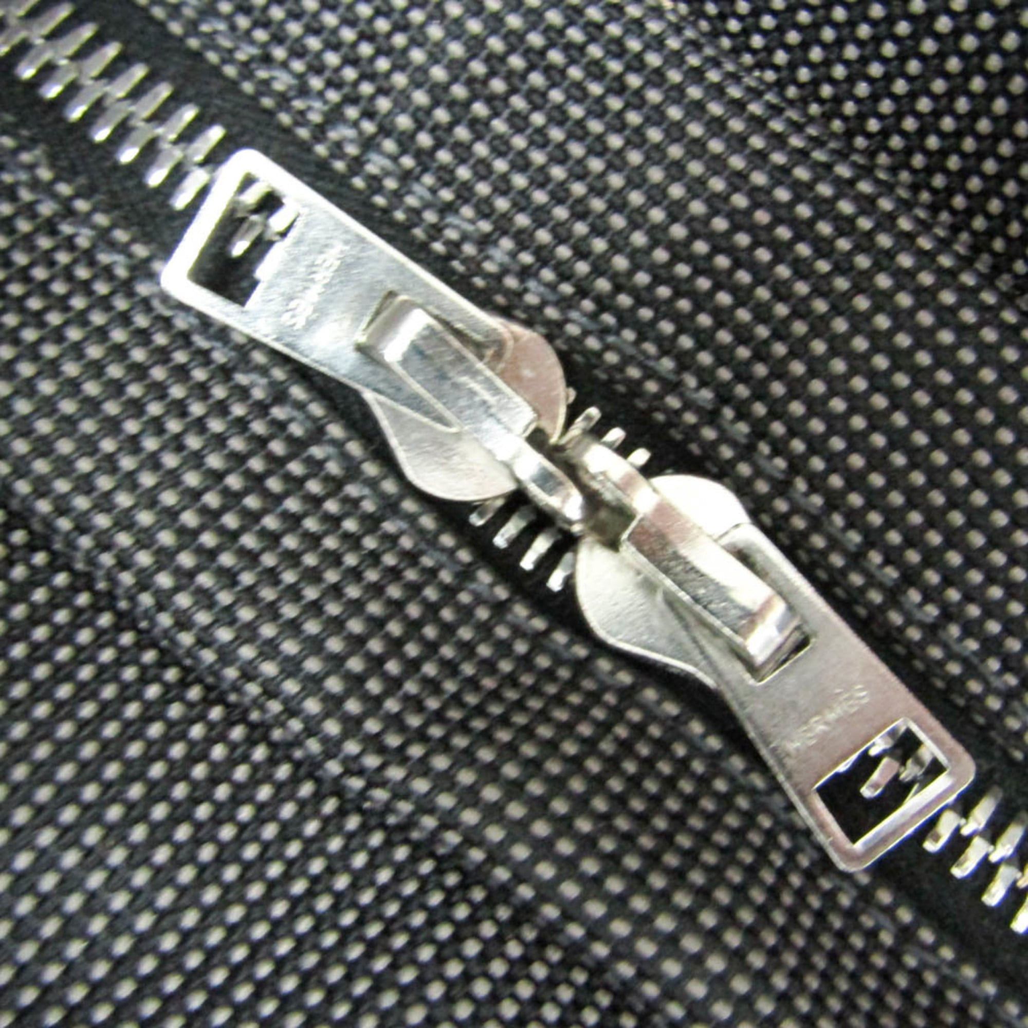 Hermes Hermes Her Line PM Women,Men Polyamide,Polyester Tote Bag Black,Gray Size ONE SIZE - 14 Thumbnail
