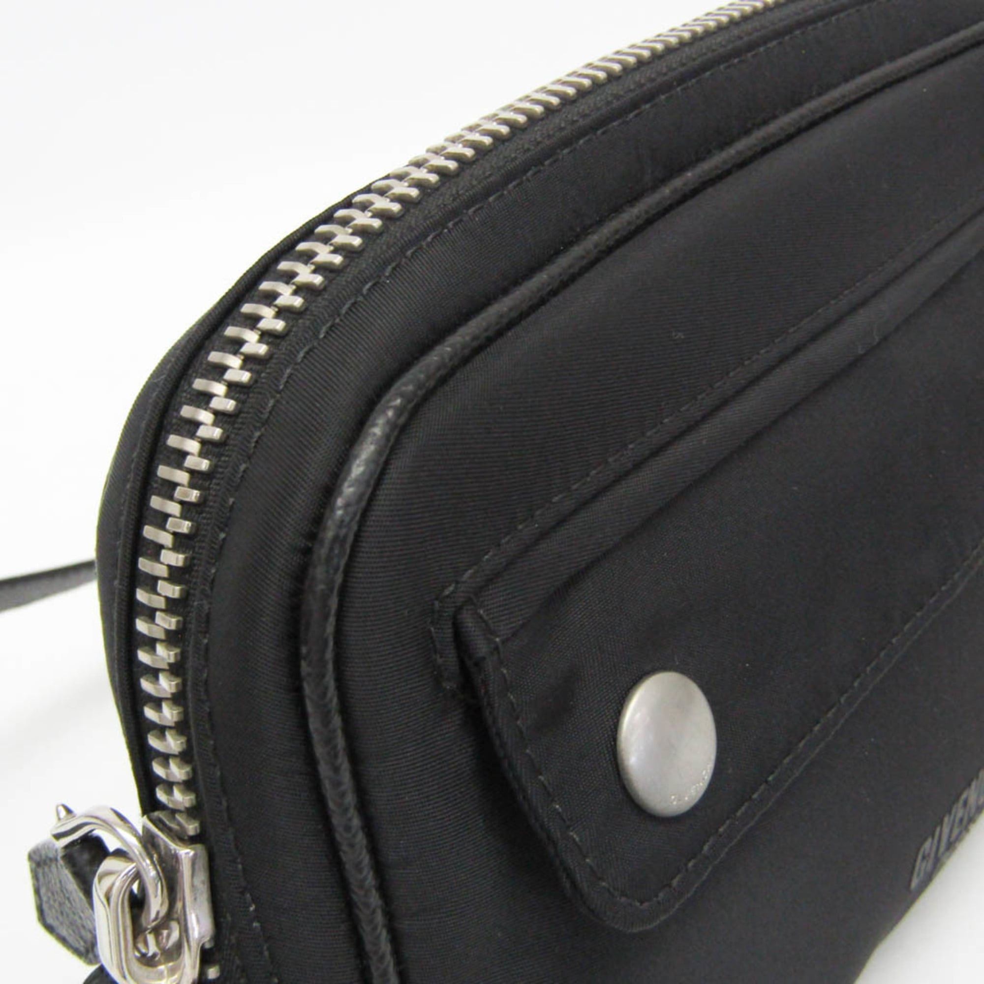 Givenchy Givenchy Essential Men,Women Nylon,Leather Shoulder Bag Black Size ONE SIZE - 5 Thumbnail