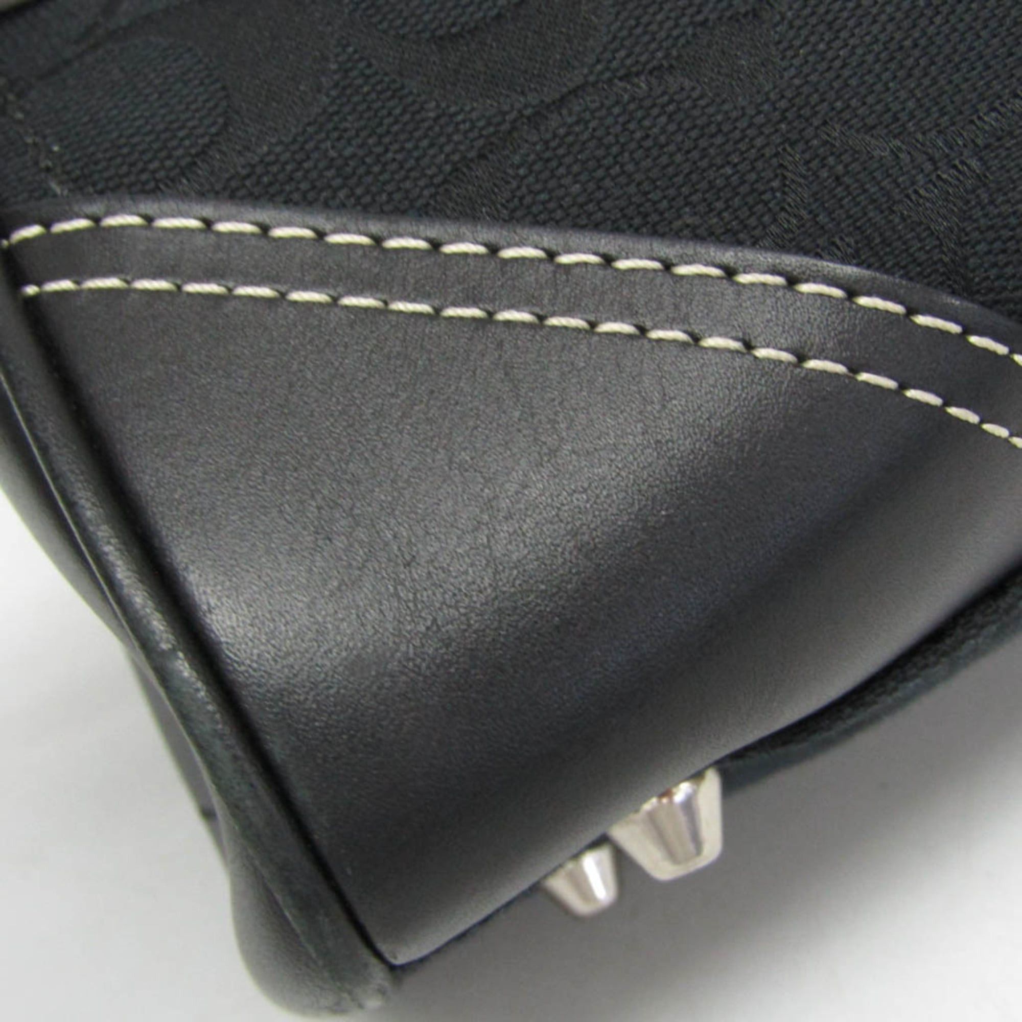 Coach Coach Hamptons Large Carryall F08K07 Women's Canvas,Leather Shoulder Bag,Tote Bag Black Size ONE SIZE - 10 Thumbnail