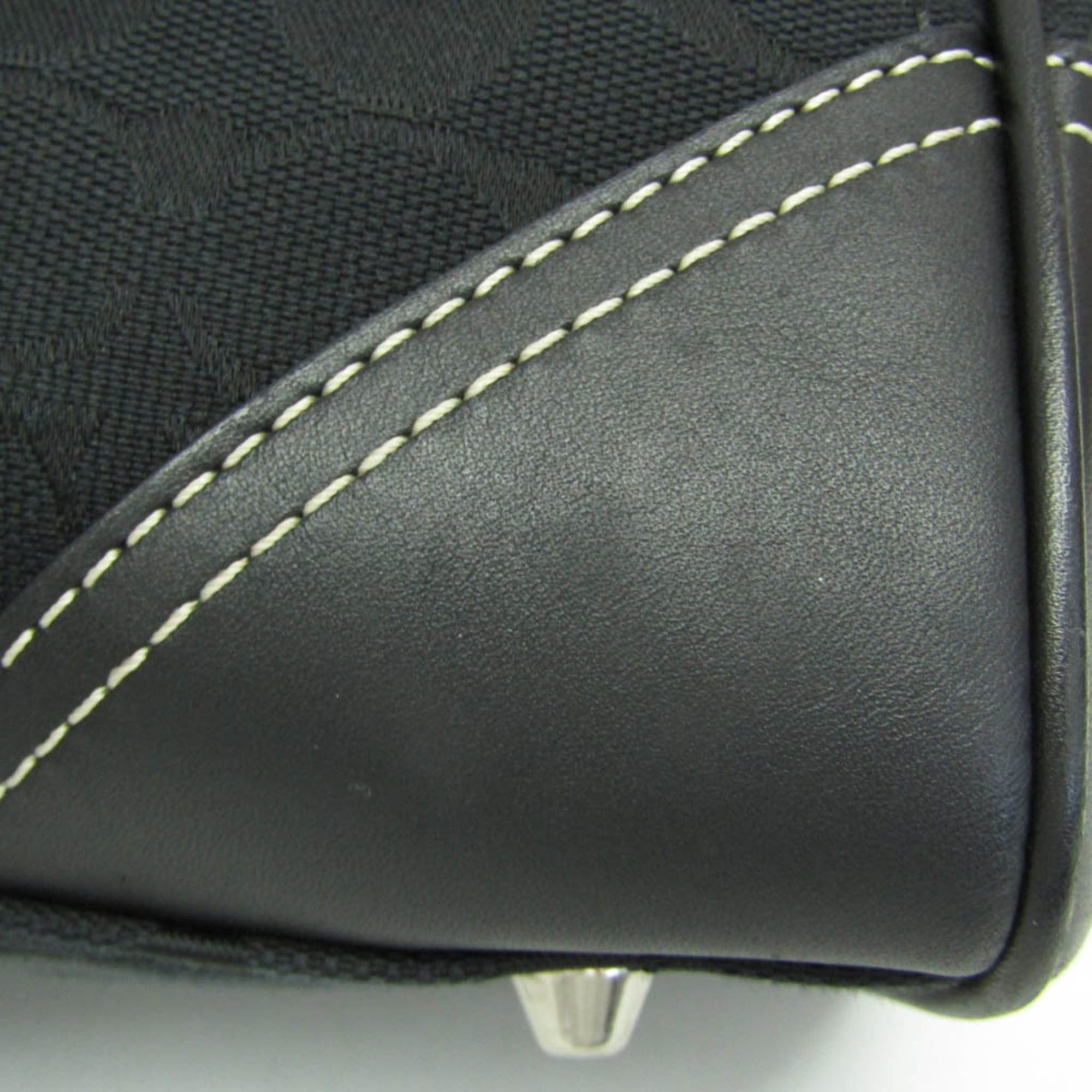 Coach Coach Hamptons Large Carryall F08K07 Women's Canvas,Leather Shoulder Bag,Tote Bag Black Size ONE SIZE - 7 Thumbnail