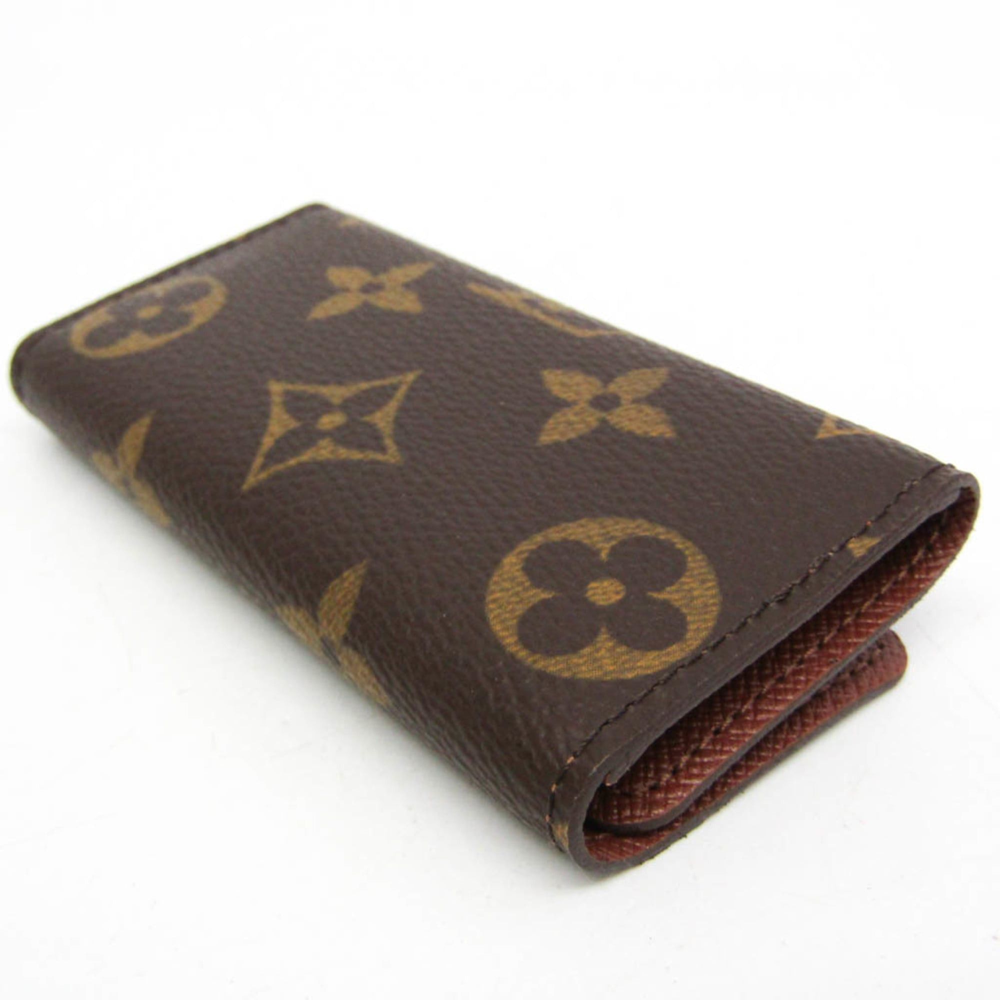 Louis Vuitton Louis Vuitton Monogram 4 Key Holder M62631 Men,Women Monogram Key Case Brown Size ONE SIZE - 5 Thumbnail