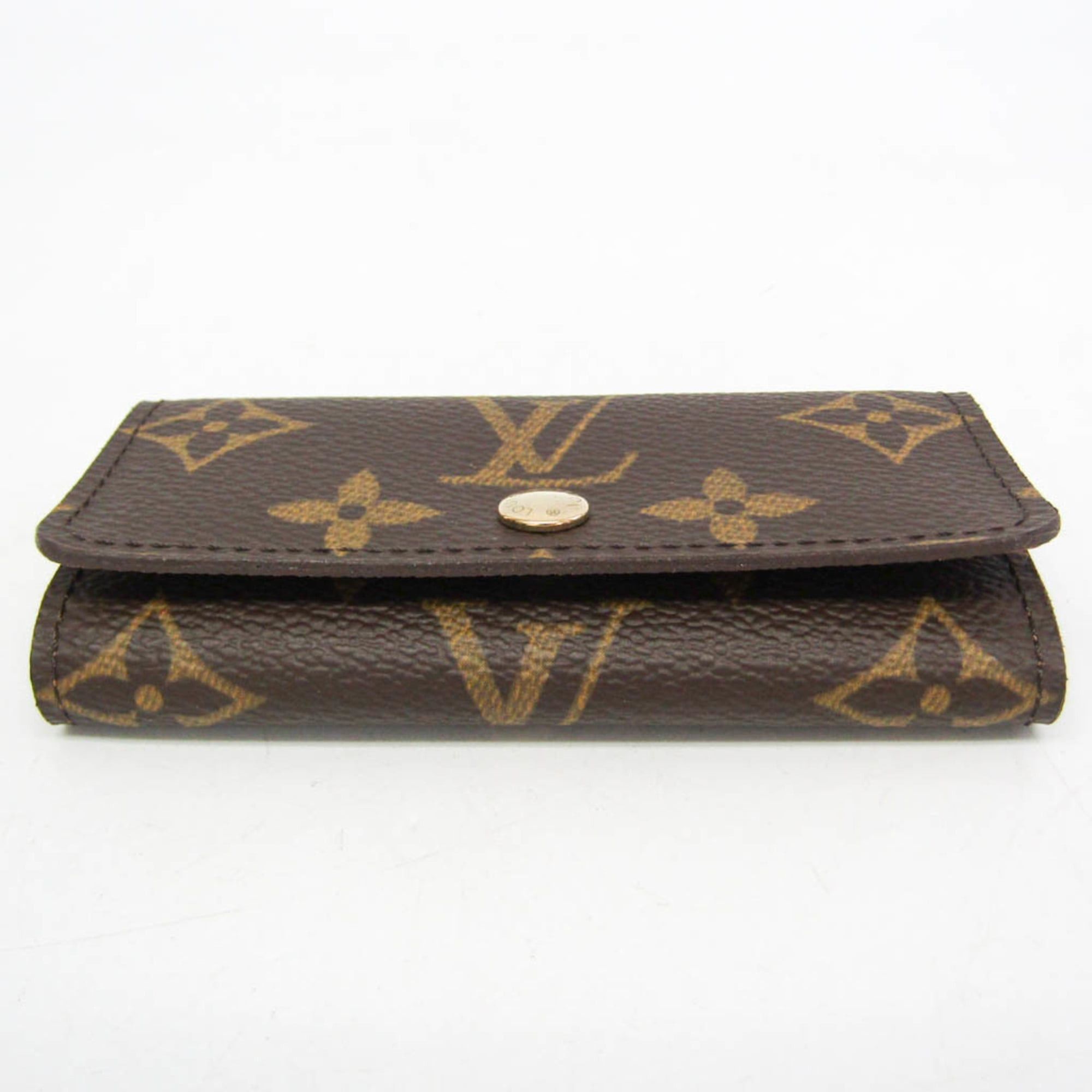 Louis Vuitton Louis Vuitton Monogram 4 Key Holder M62631 Men,Women Monogram Key Case Brown Size ONE SIZE - 4 Thumbnail