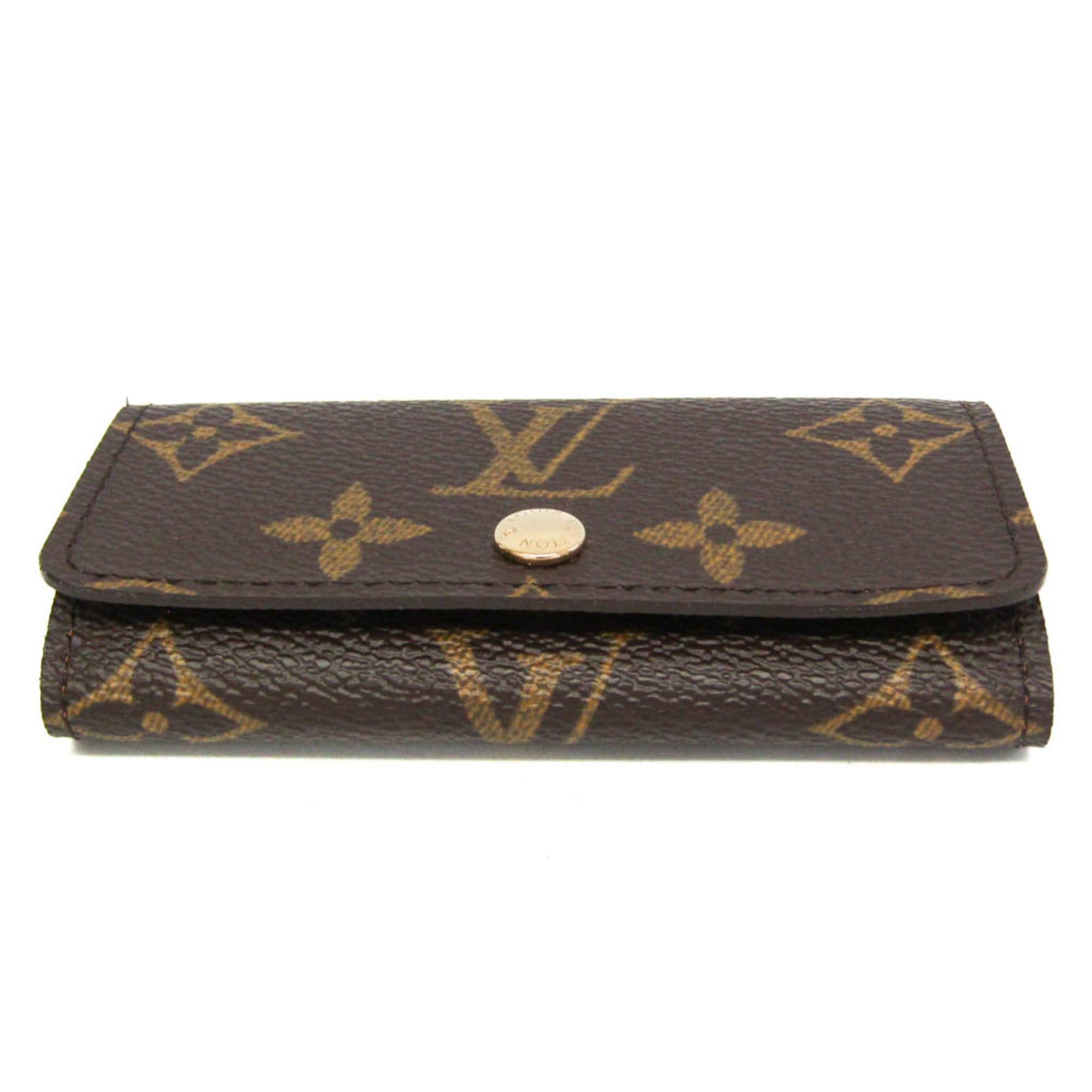 Louis Vuitton Louis Vuitton Monogram 4 Key Holder M62631 Men,Women Monogram Key Case Brown Size ONE SIZE - 4 Thumbnail