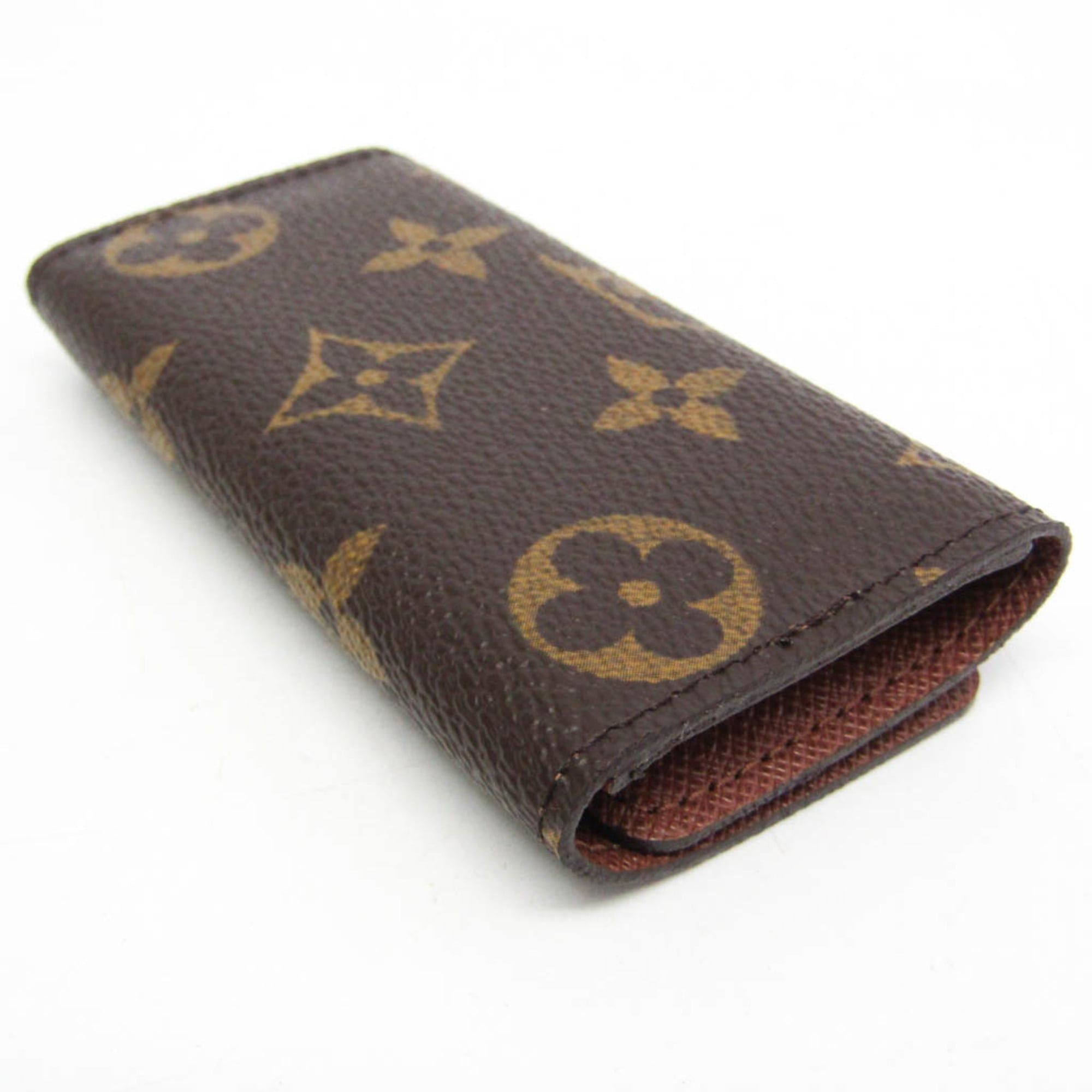 Louis Vuitton Louis Vuitton Monogram 4 Key Holder M62631 Men,Women Monogram Key Case Brown Size ONE SIZE - 5 Thumbnail
