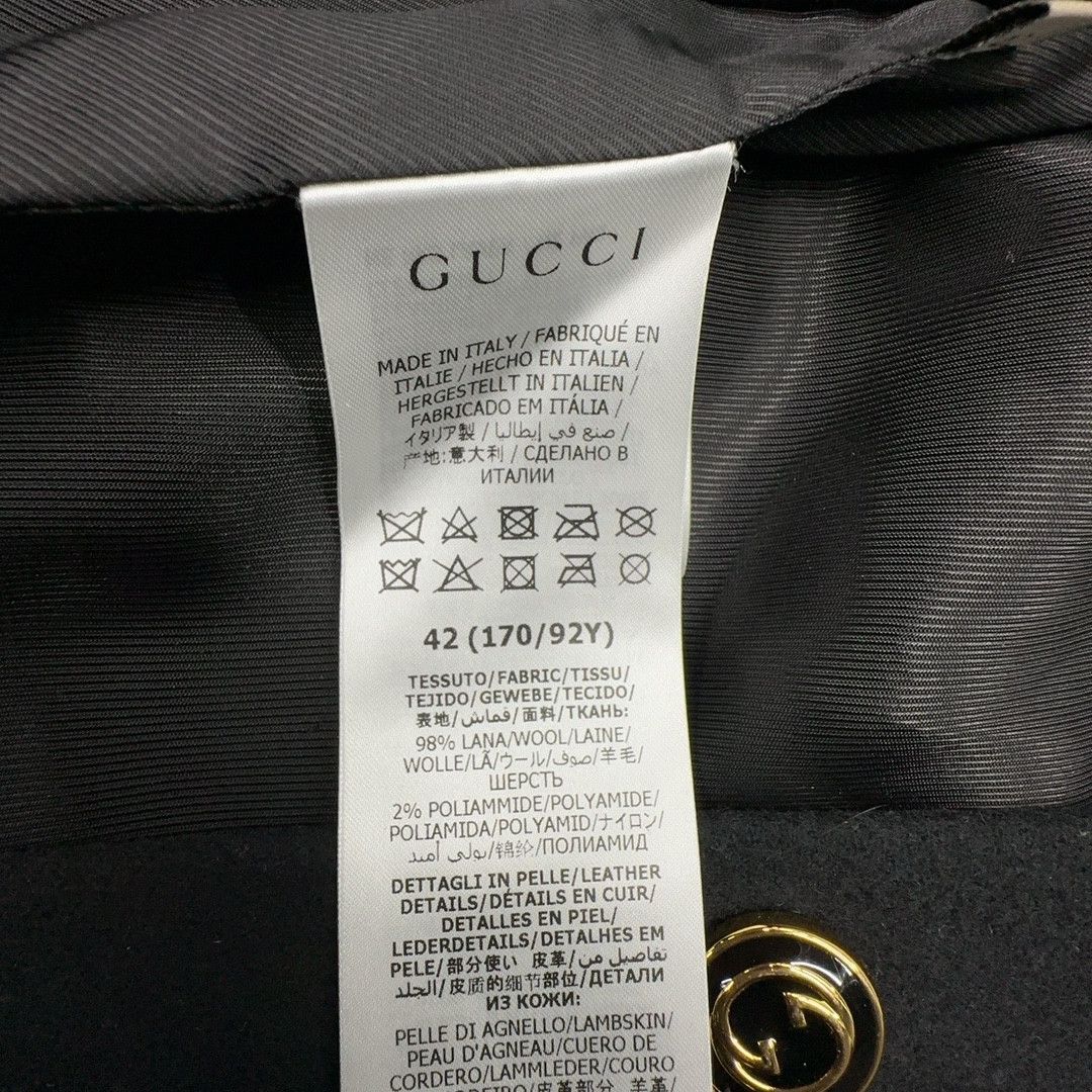 Gucci Gucci Horsebit Wool Coat Size 42 Size M / US 6-8 / IT 42-44 - 3 Thumbnail