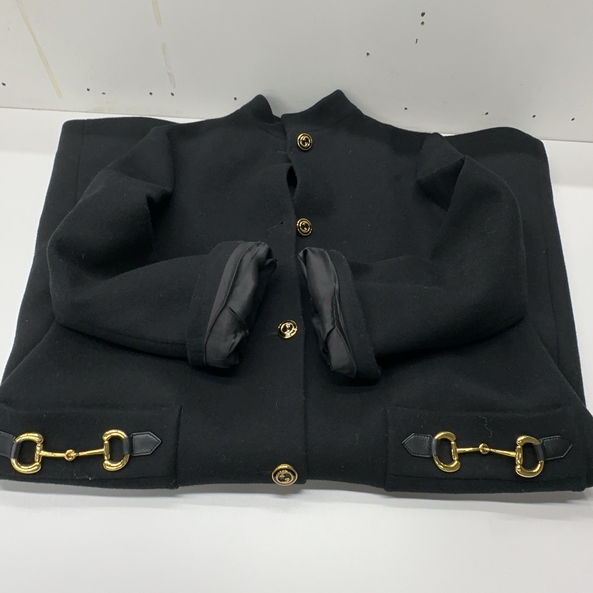 Gucci Gucci Horsebit Wool Coat Size 42 Size M / US 6-8 / IT 42-44 - 8 Thumbnail